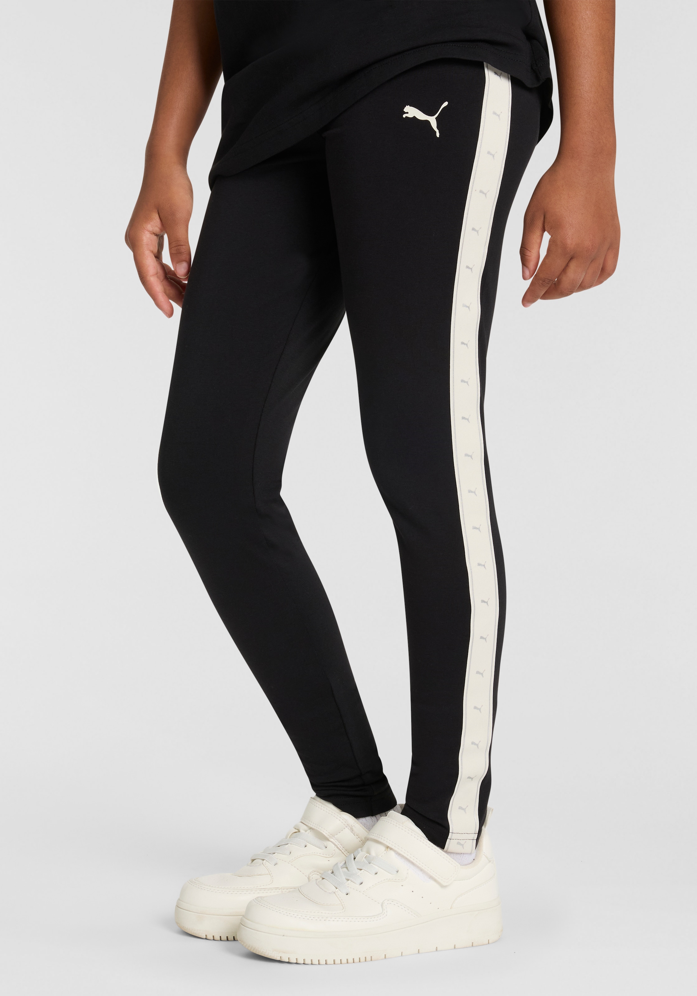 PUMA Leggings »ESS TAPE LEGGINGS G« sportlicher Stil, für Jugendliche, für Schule, Training und Freizeit