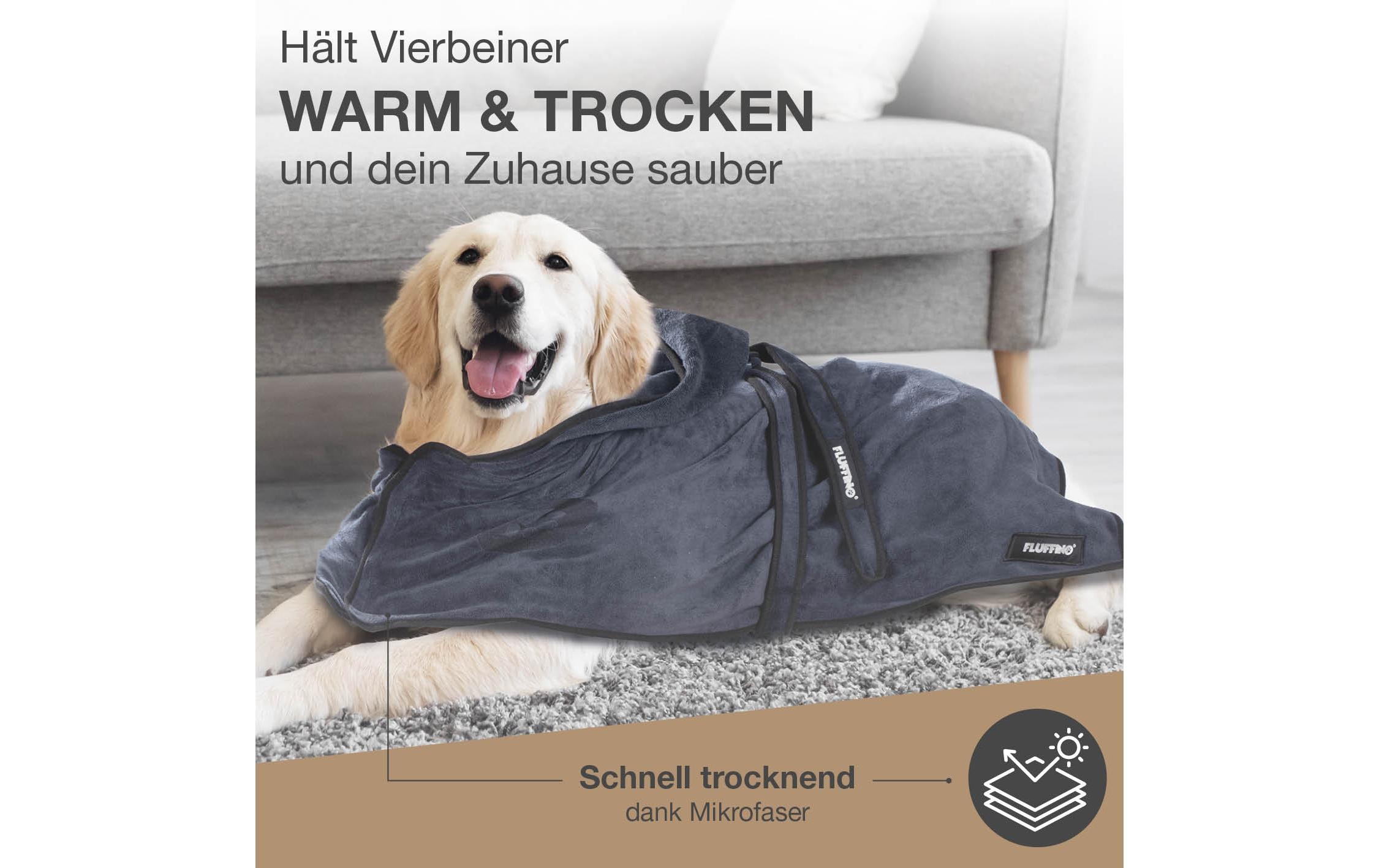 Hundehandtuch, (1 St.)