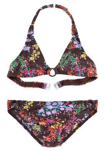 s.Oliver Triangel-Bikini, mit modischem Blütenprint kaufen