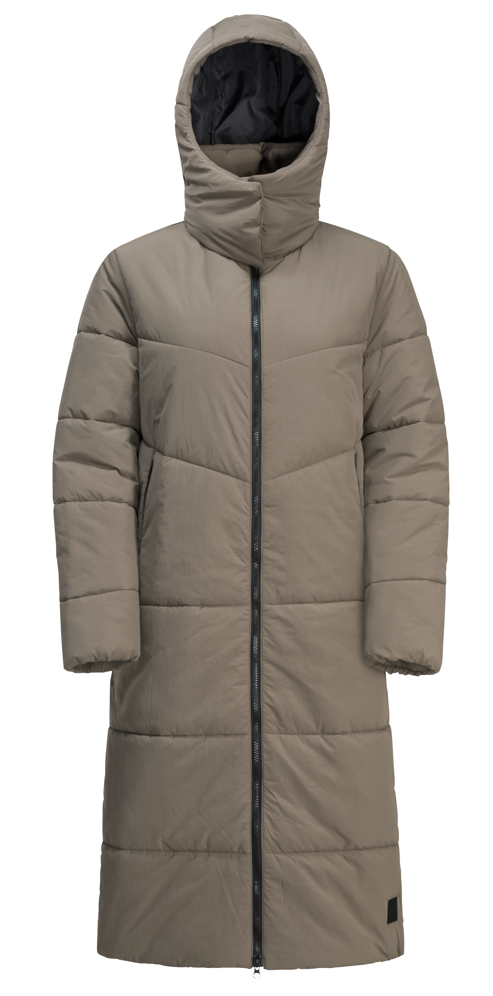 Jack Wolfskin Funktionsmantel »KAROLINGER LONG COAT W«, mit Kunstfaserfüllung