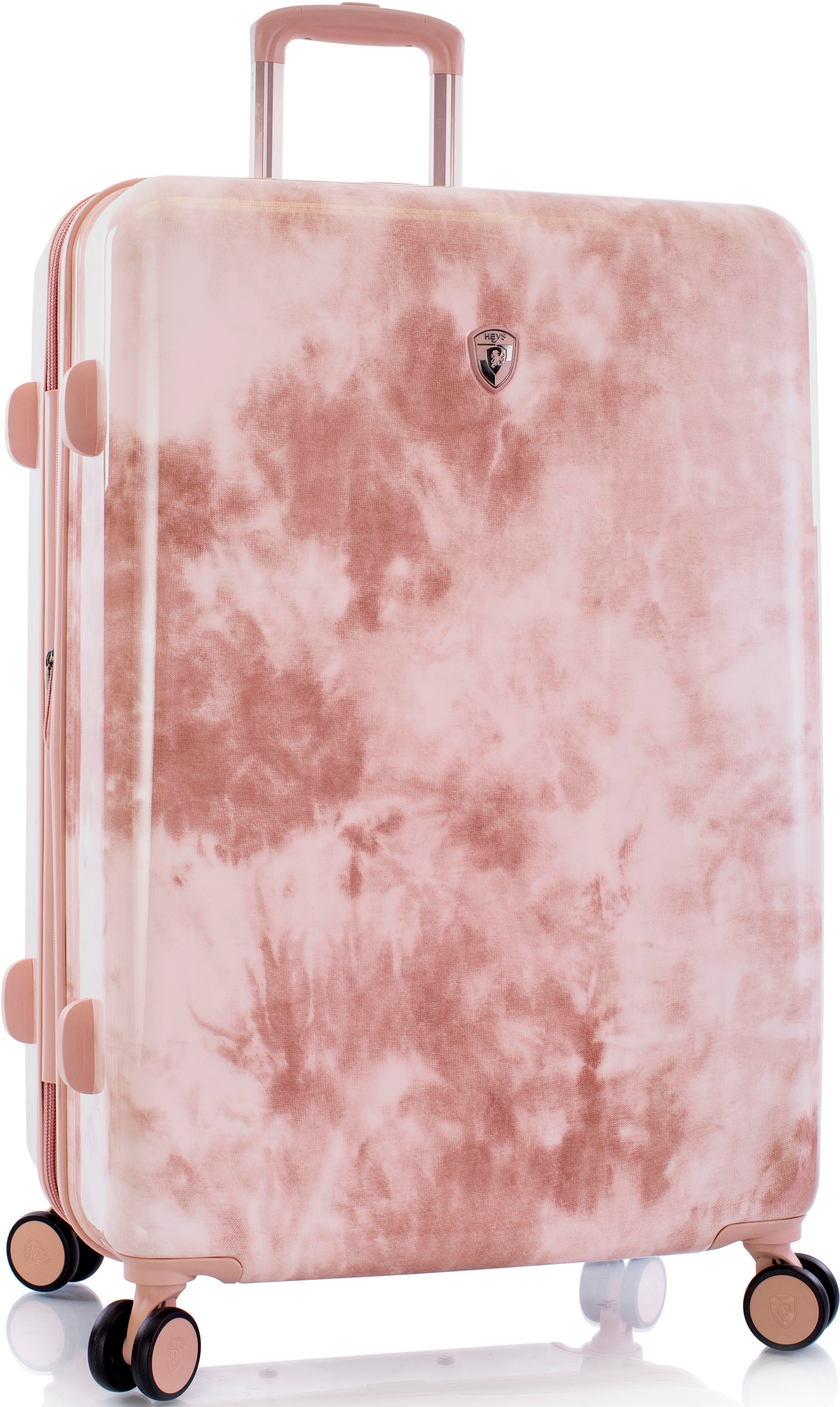 Hartschalen-Trolley »Tie-Dye pink, 76 cm«, 4 St. Rollen