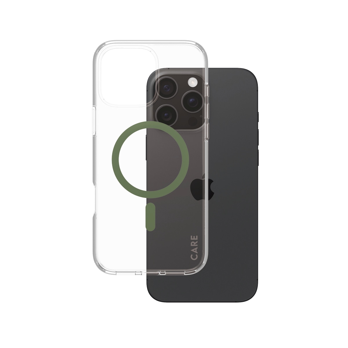 CARE by PanzerGlass Handyhülle »Urban Combat Case für Apple iPhone 16 Pro Max«, Backcover, Schutzhülle, Handyschutzhülle, Case, Schutzcase, stossfest