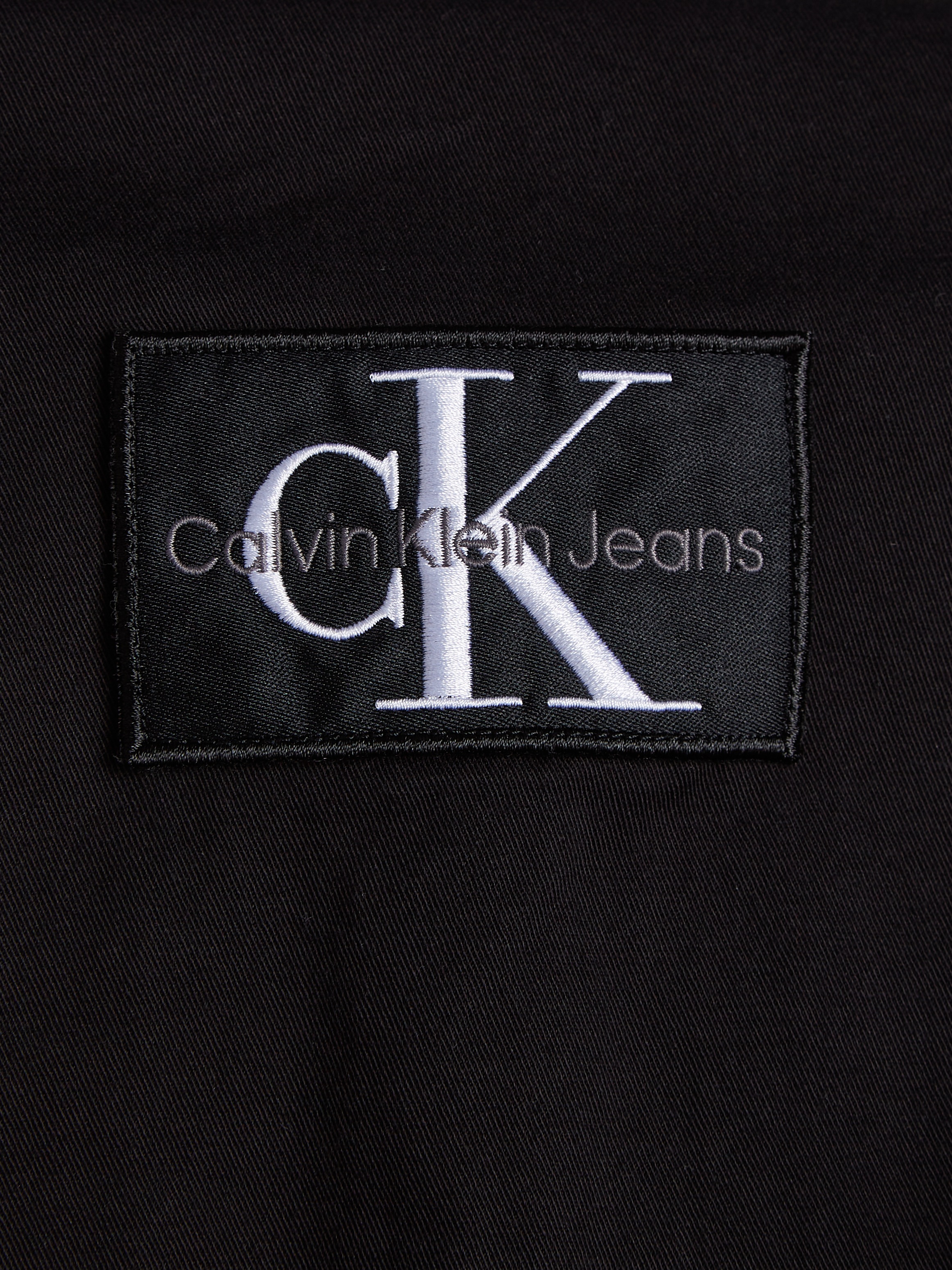 Calvin Klein Jeans Langarmhemd »MONOLOGO BADGE SHIRT«