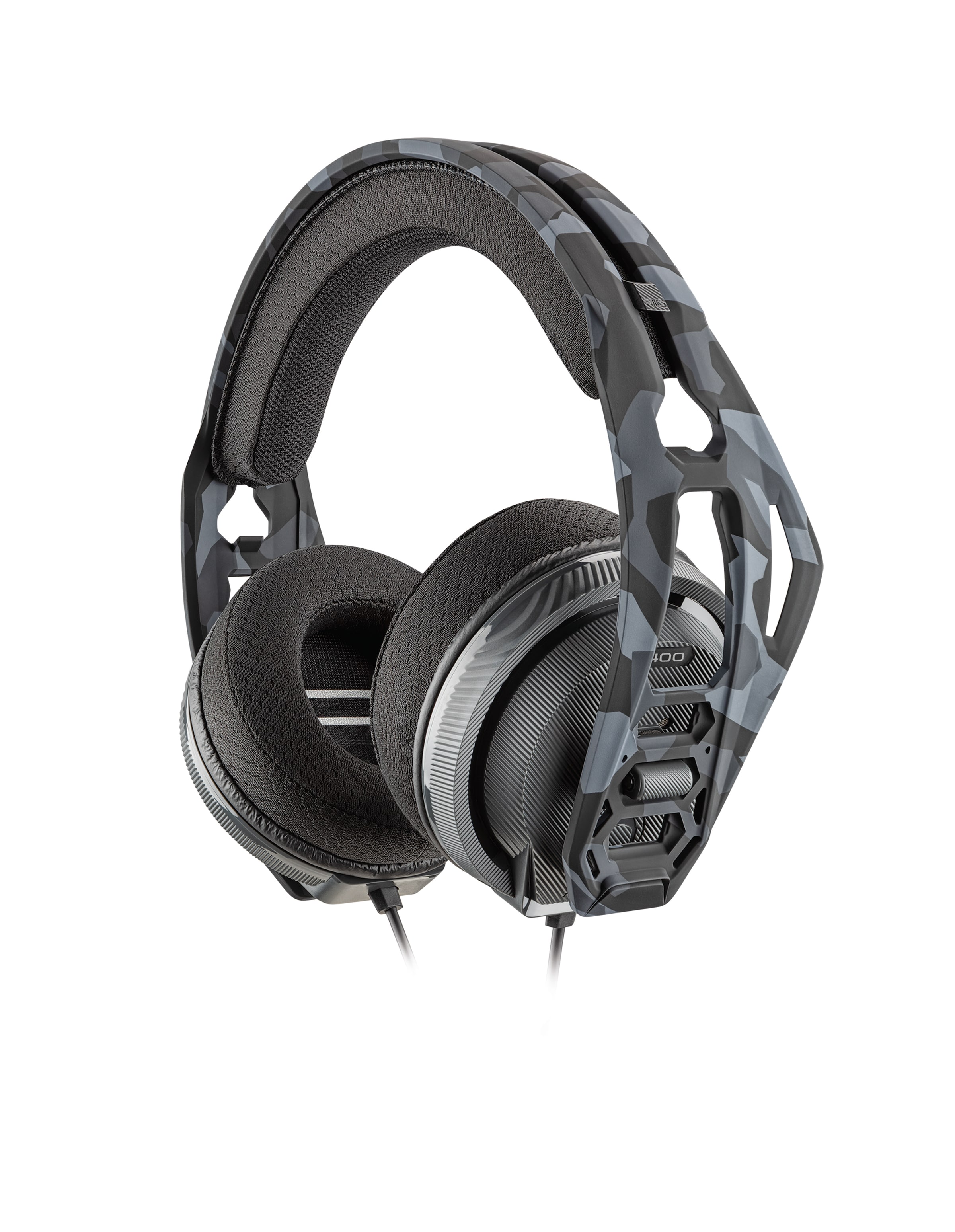 nacon Gaming-Headset »Nacon RIG 400HX Urban-Camo-schwarz, 3,5 mm Klinke«, Mikrofon abnehmbar, kabelgebunden, Stereo, Over Ear, PC, Xbox one