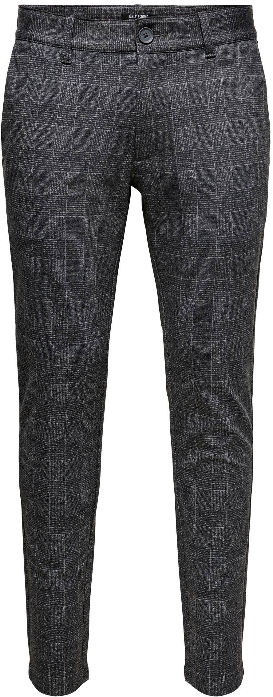 Chinohose »MARK CHECK PANTS«