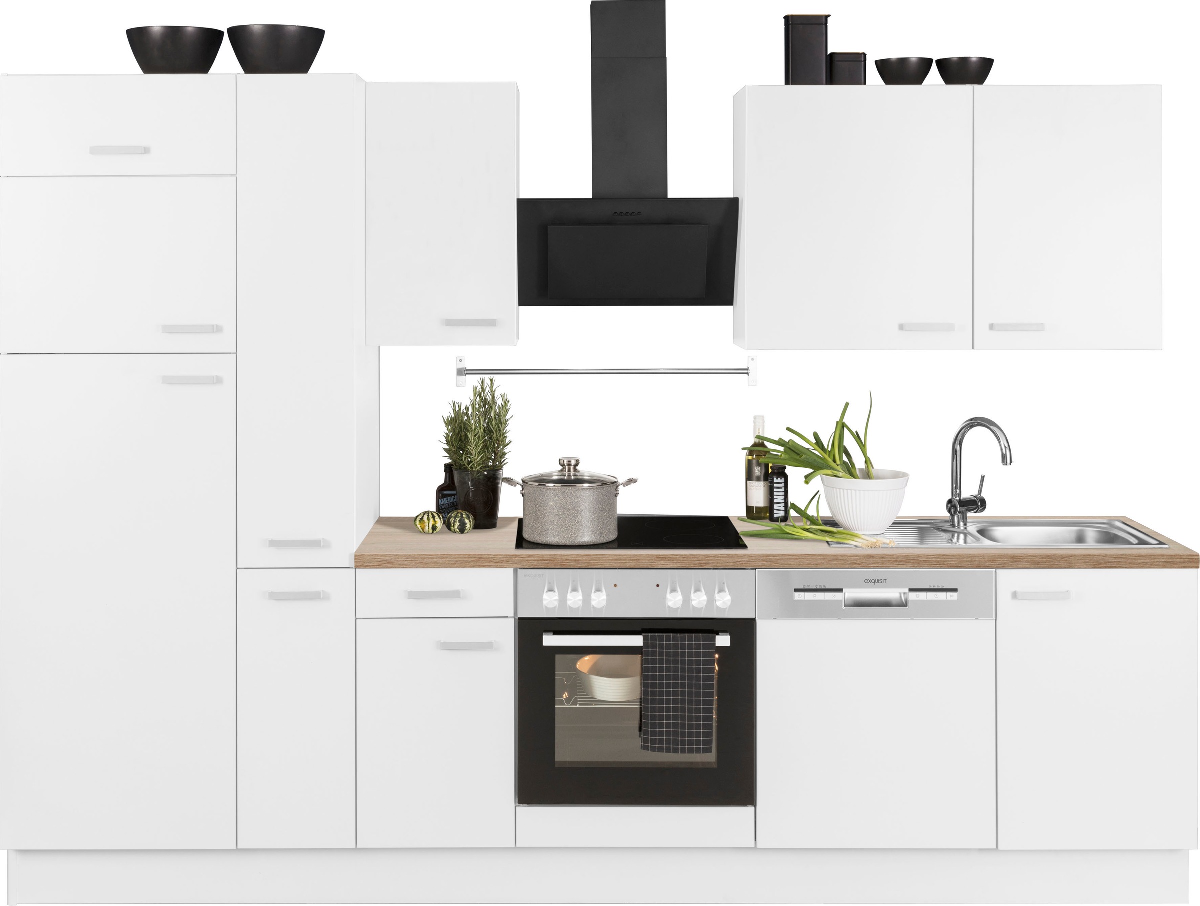 OPTIFIT Küchenzeile "Parma" ohne E-Geräte, Breite 300 cm