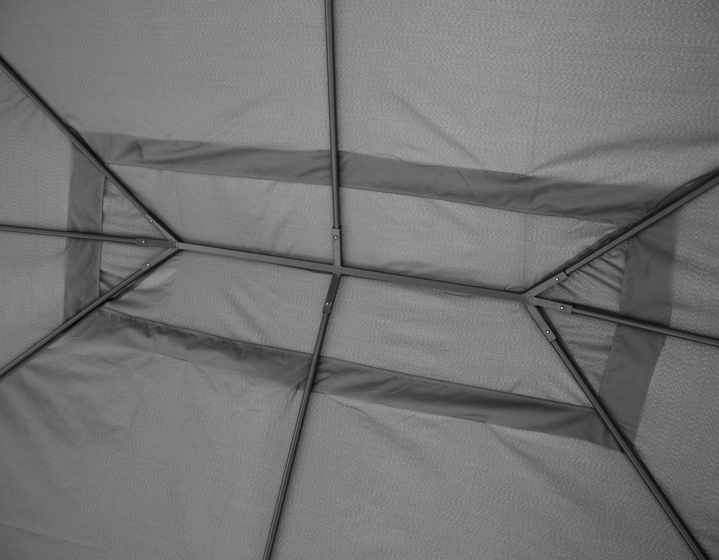 KONIFERA Pavillon »Athen«, BxT: 300x400 cm, Blätter-Optik, inkl. 4 Seitenteile und Ersatzdach