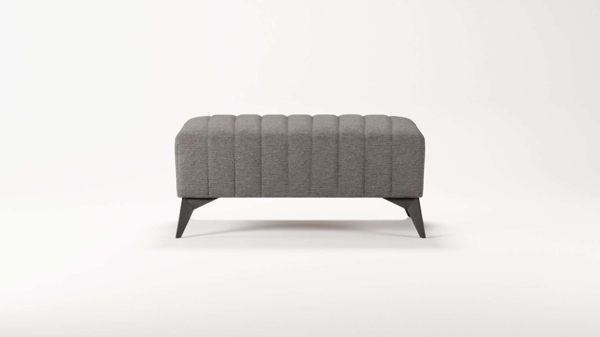 Places of Style Polsterhocker »MATTHEW Sitzhocker, Masse B/T/H: B/T/H: 90/60/43 cm«, Steppung