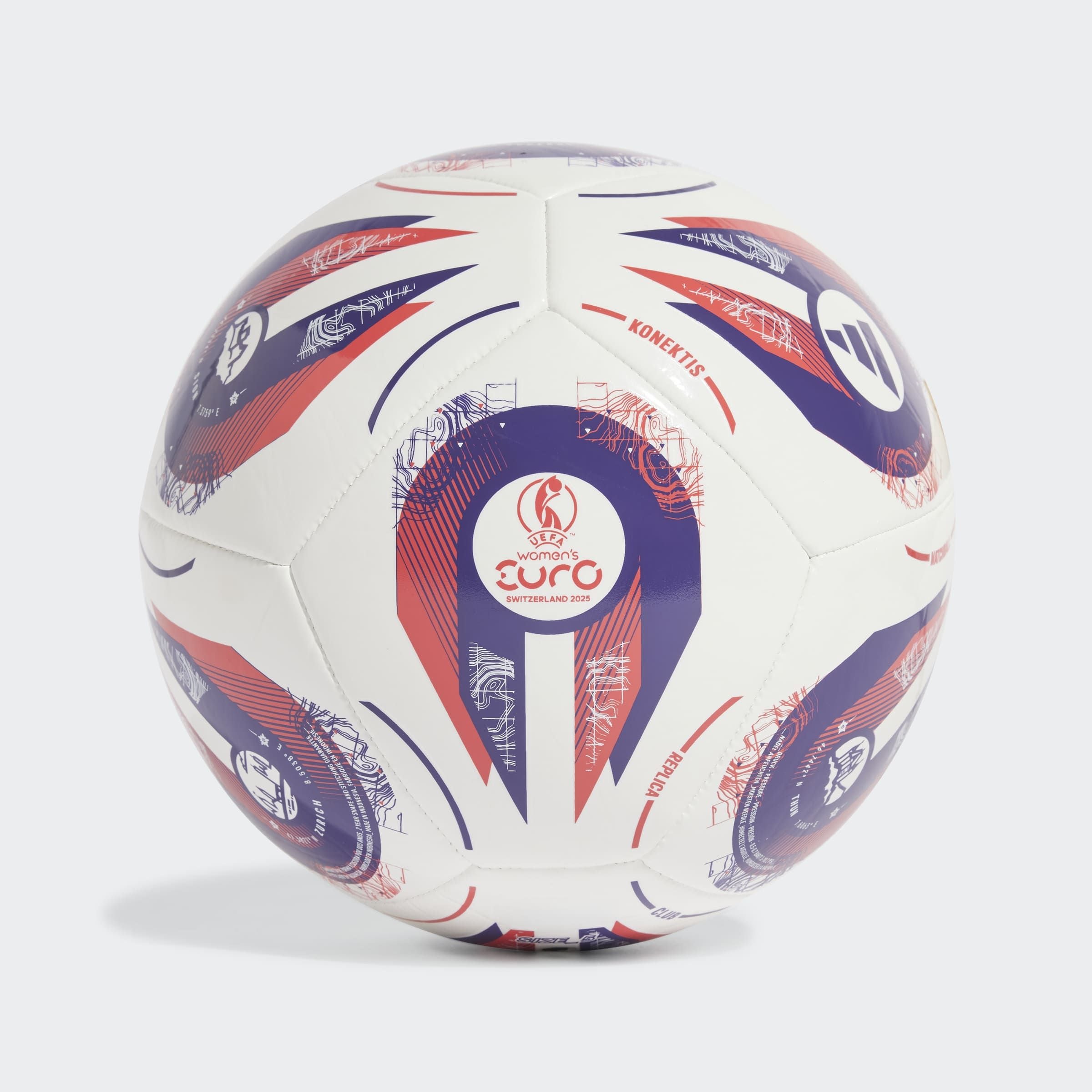 adidas Performance Fussball »W EURO25 CLB«, (1 St.)