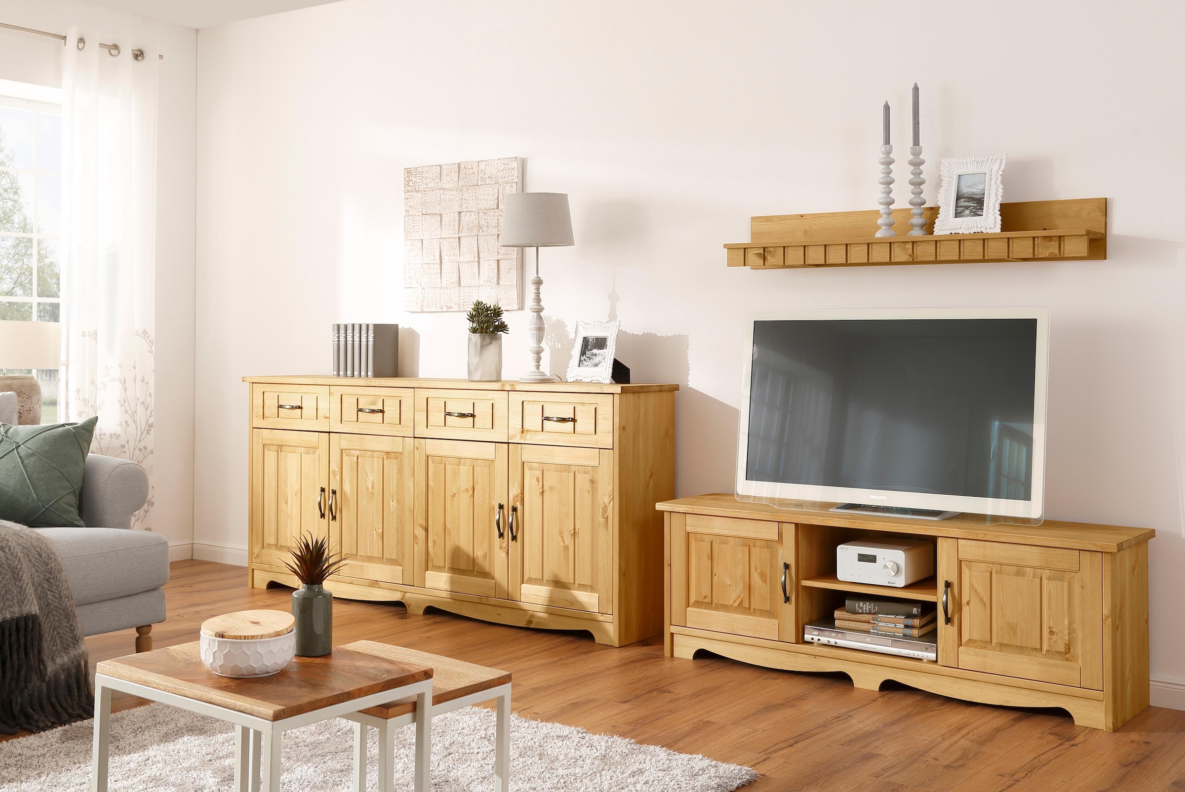 Home affaire Sideboard »Trinidad«, Kommode, Breite 194 cm