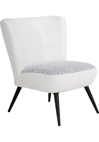 Max Winzer® Sessel »Nikki«, im Retrolook, mit zierlichem Häkelmuster kaufen
