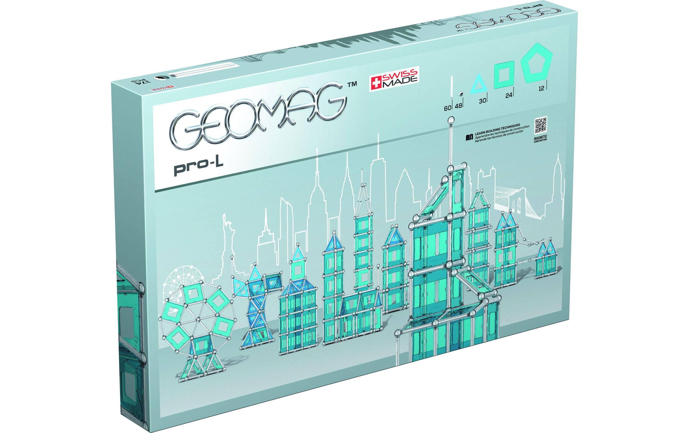 Geomag™ Spielbausteine »Baukasten pro-L Skyline New York«, (174 St.)