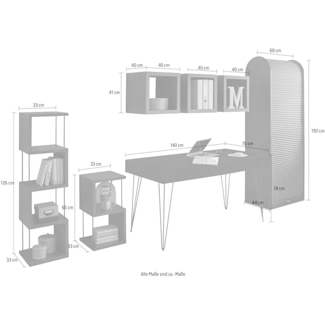 Mäusbacher Büro-Set »Big System Office«, (7 St.) online kaufen |  Jelmoli-Versand