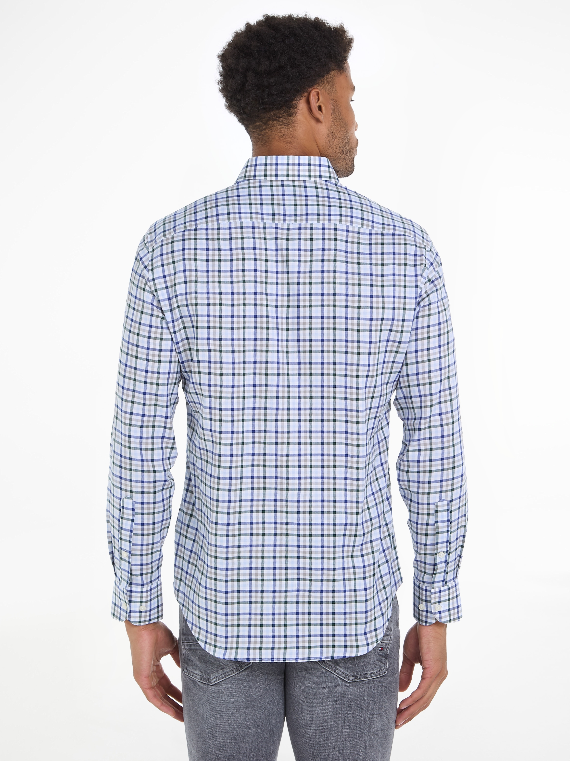 Tommy Hilfiger Businesshemd »CL STRETCH TWILL GINGHAM RF SHRT«