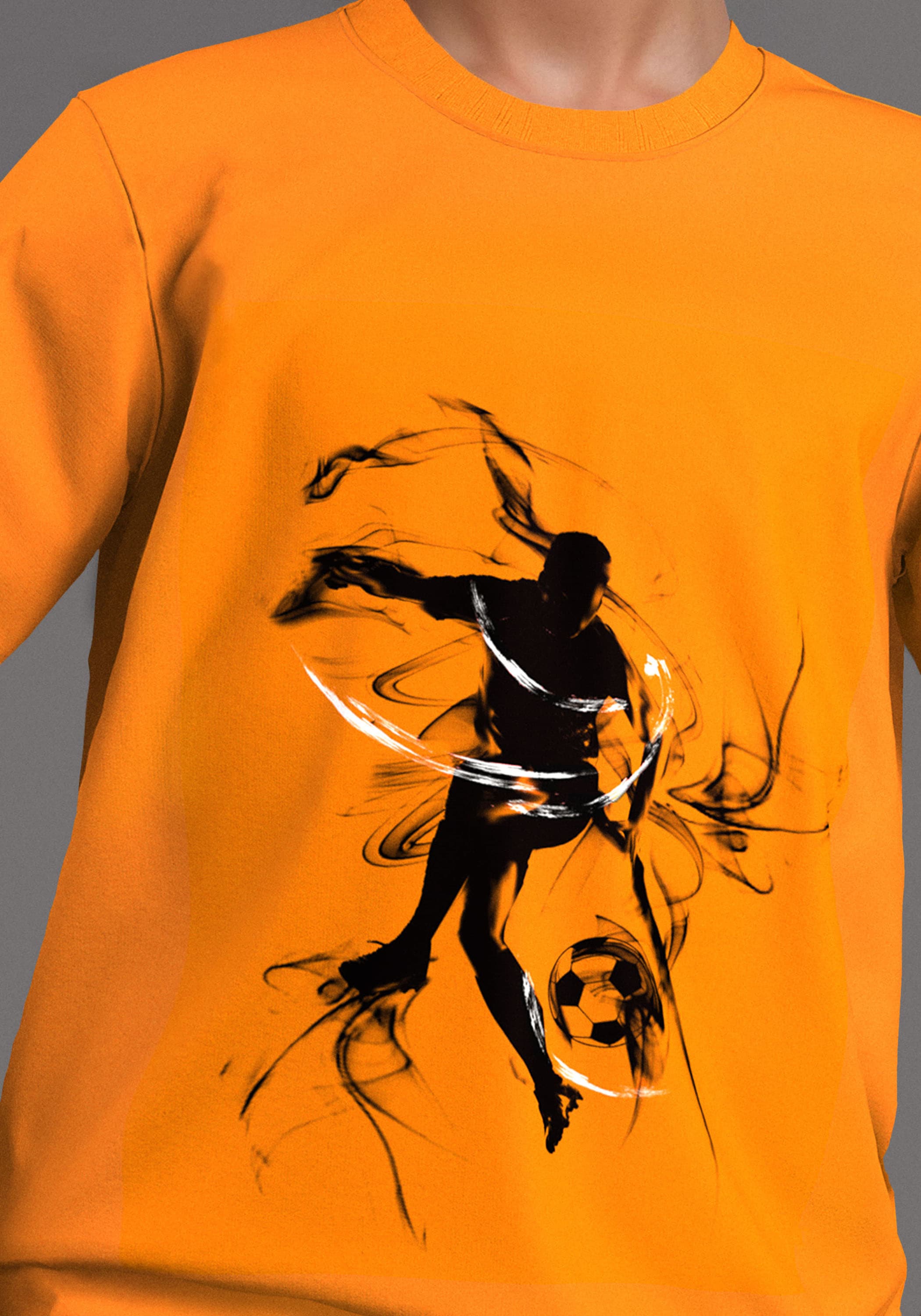 KIDSWORLD T-Shirt »FOOTBALL«, cooler Fussballer-Print