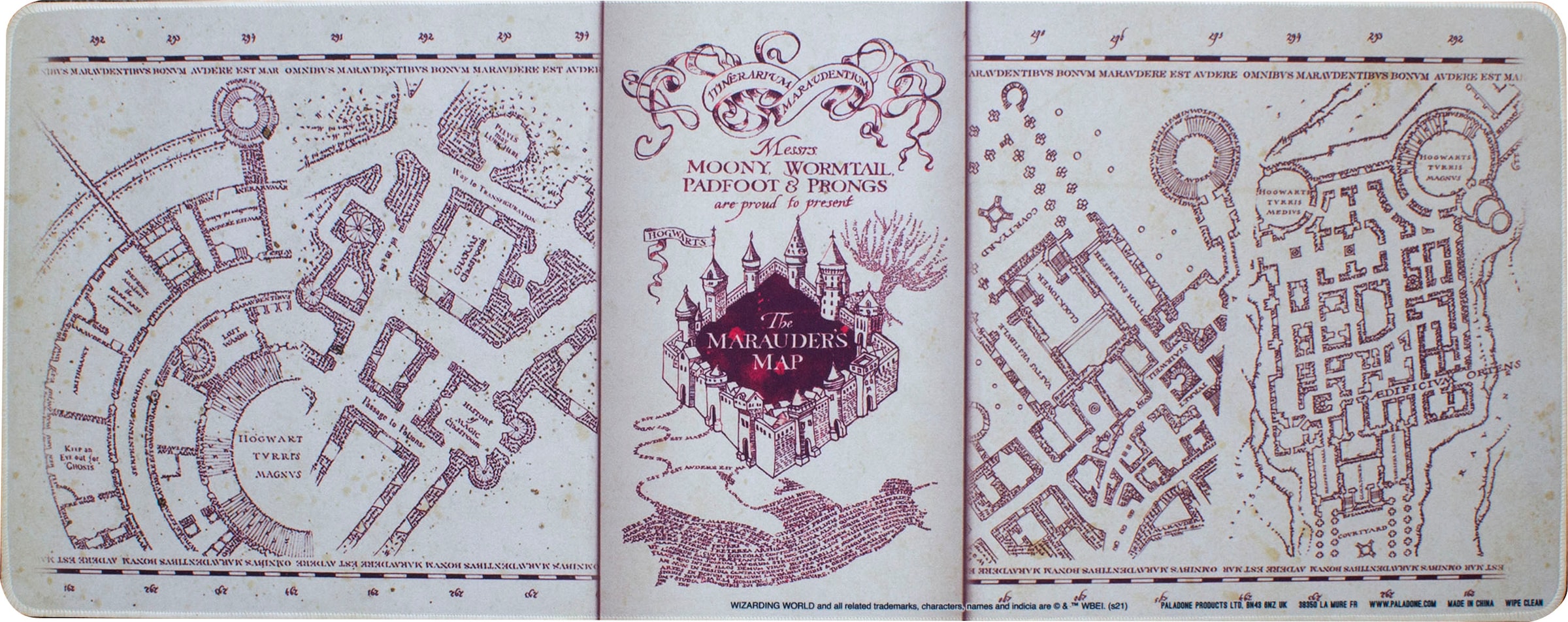 Mauspad »Harry Potter Karte des Rumtreibers XL Mauspad«