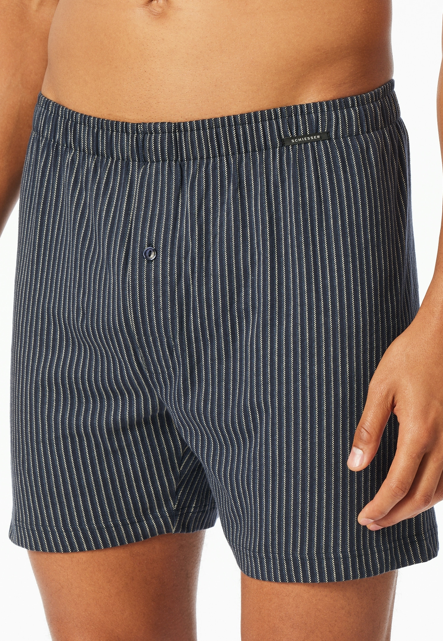 Schiesser Weiter Boxer »Boxershorts Multipacks«, (2er Pack), ideal als Geschenk, mit Eingriff