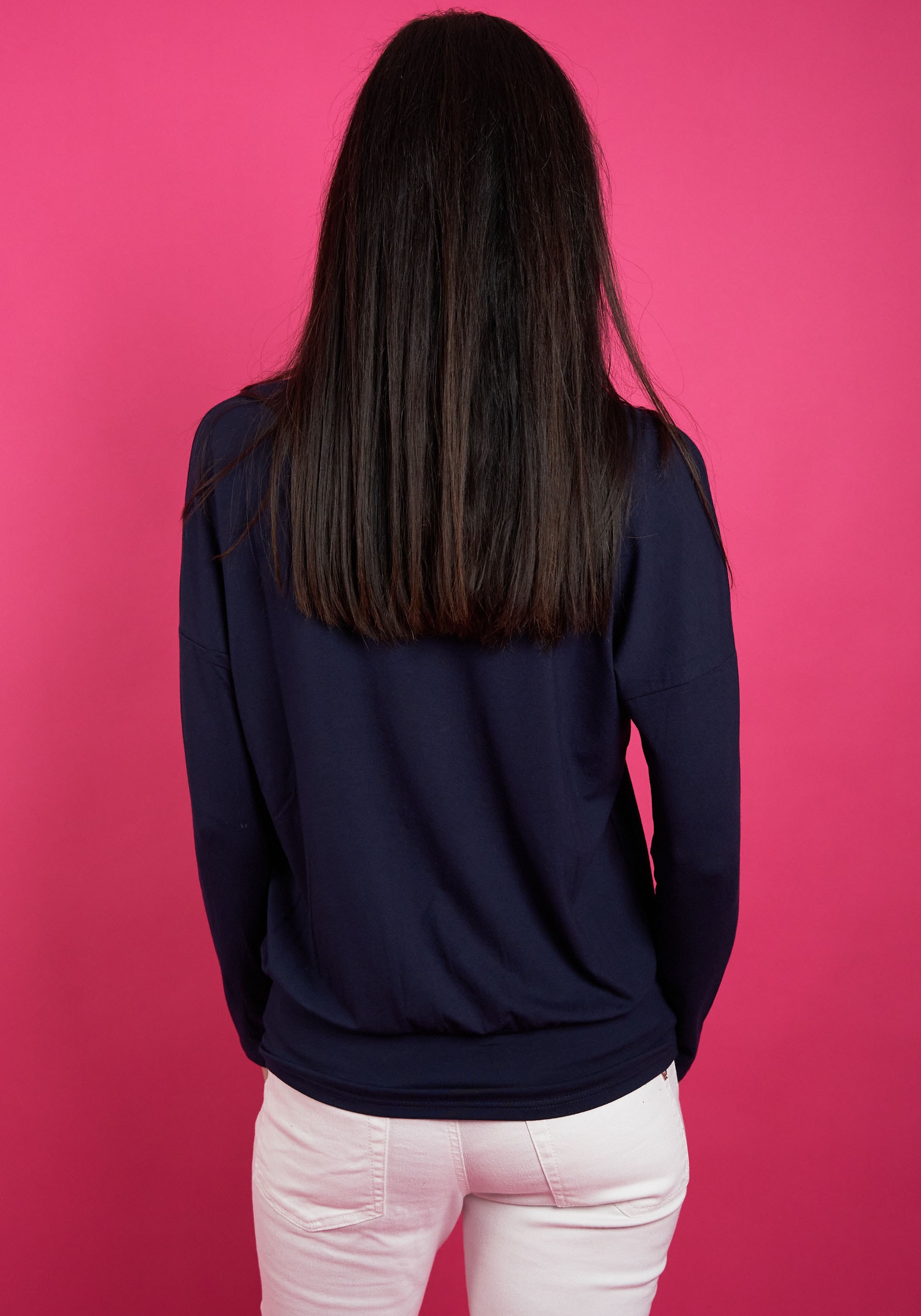 Seidel Moden Langarmshirt, mit langen Ärmeln, MADE IN GERMANY