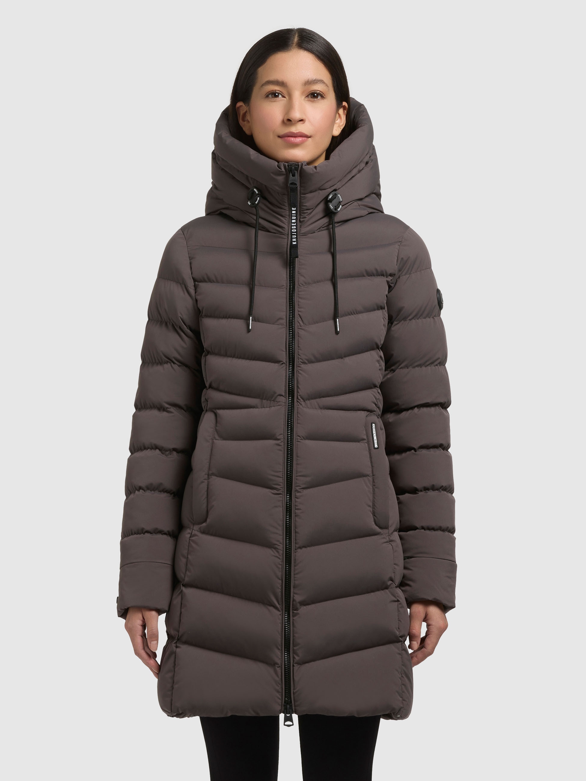 khujo Steppmantel »TUHANI5« mattes Obermaterial