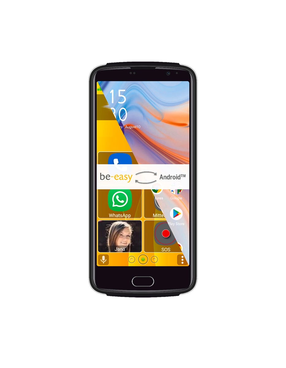 Beafon Smartphone »M7 4G Senior«, Schwarz