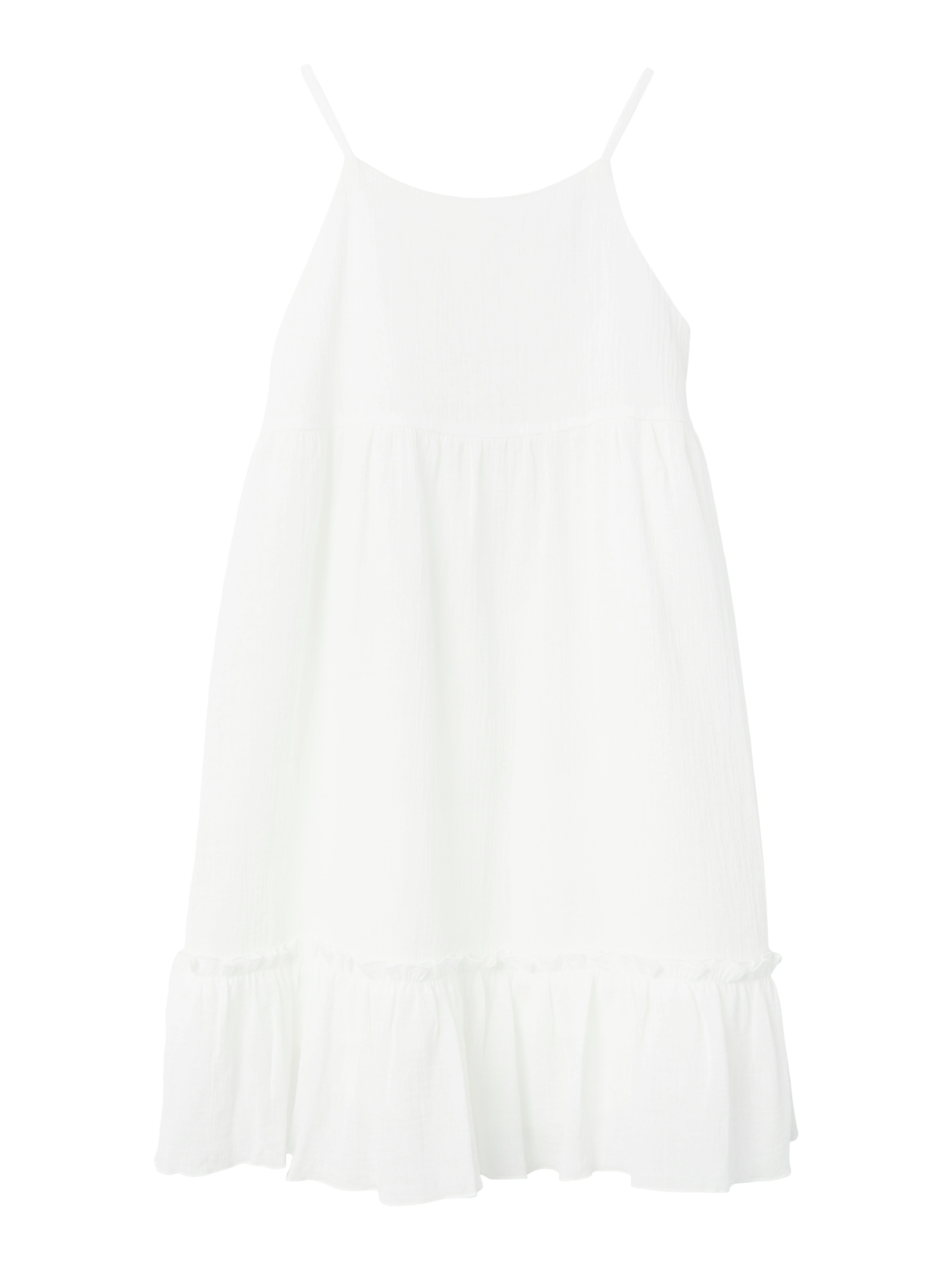Name It Minikleid »NKFFIMIA SL DRESS NOOS« Baumwolle Musselin, regular fit