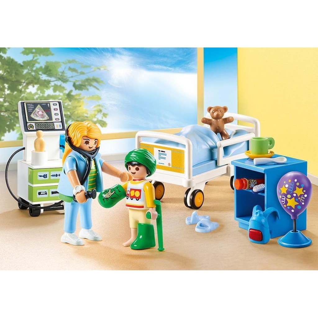 Playmobil® Konstruktions-Spielset »Kinderkrankenzimmer (70192), City Life«, (47 St.)
