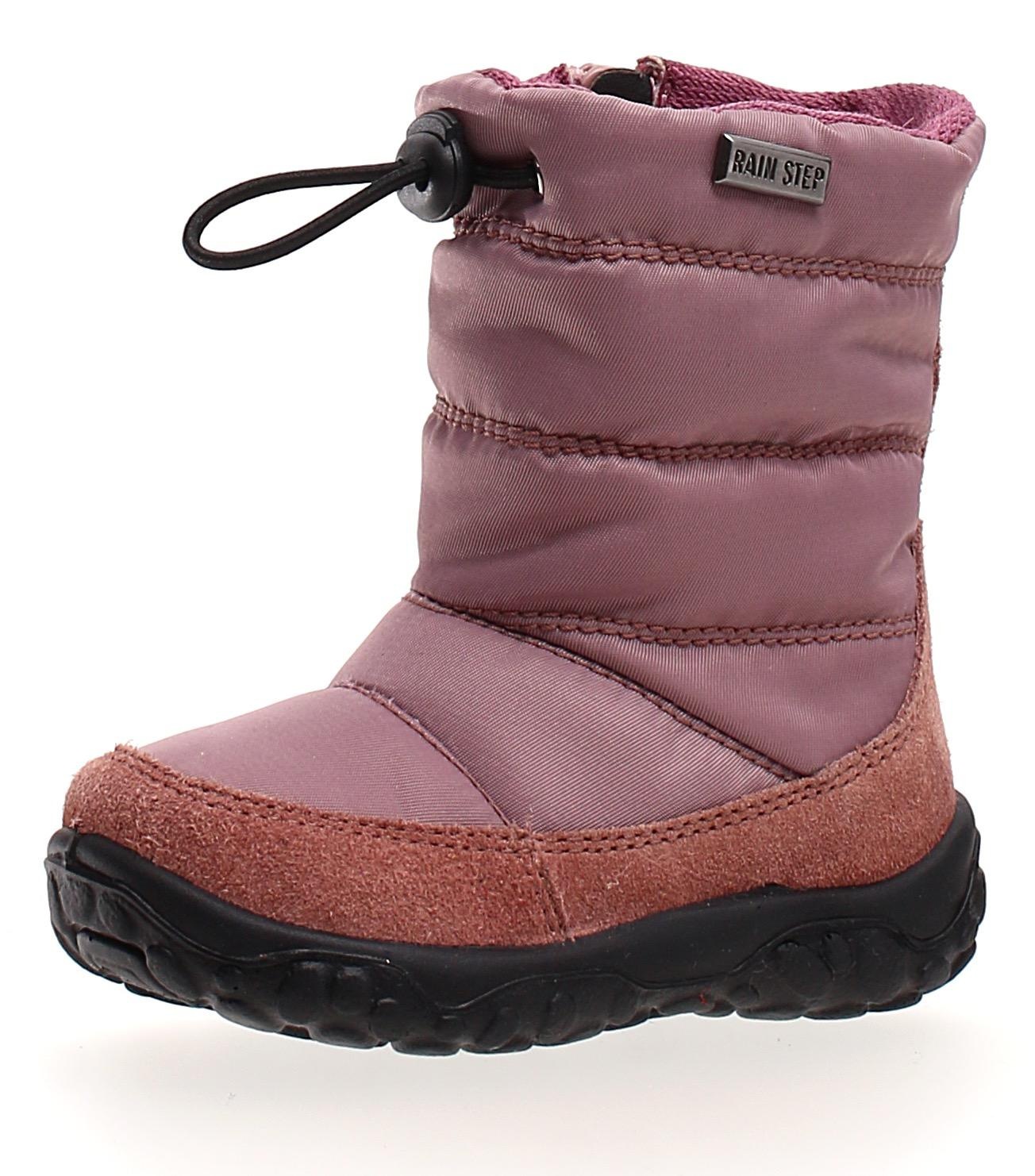 Naturino Baby Winterstiefel Sylva Fur Madchen Blau Mirapodo