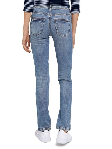 TOM TAILOR Straight-Jeans, in gerader 