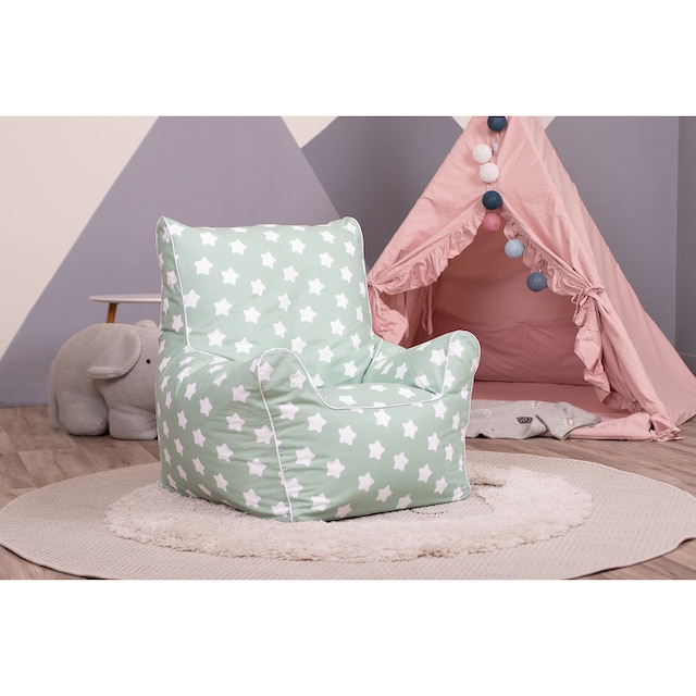❤ Knorrtoys® Sitzsack »Junior, Green White Stars«, für Kinder; Made in  Europe entdecken im Jelmoli-Online Shop
