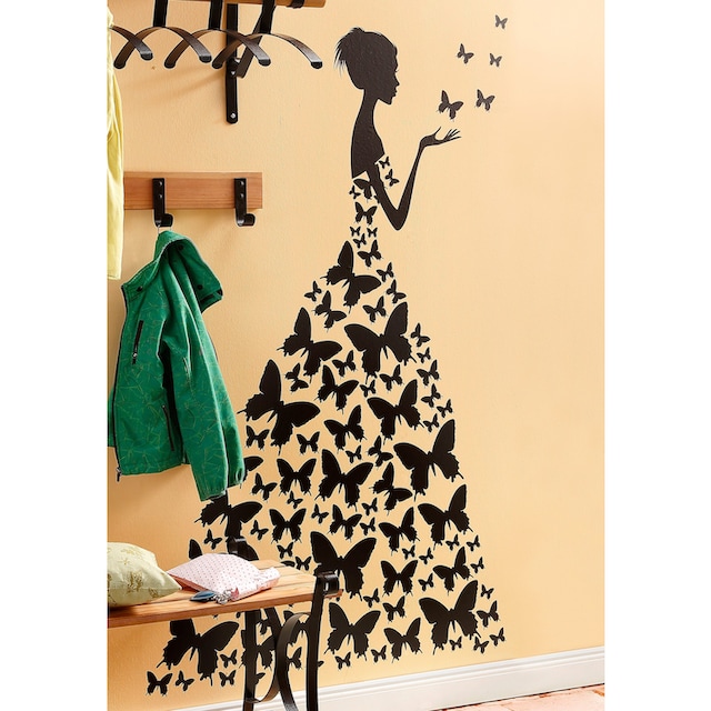 Wall-Art Wandtattoo »Schmetterlingsfrau« online bestellen | Jelmoli-Versand