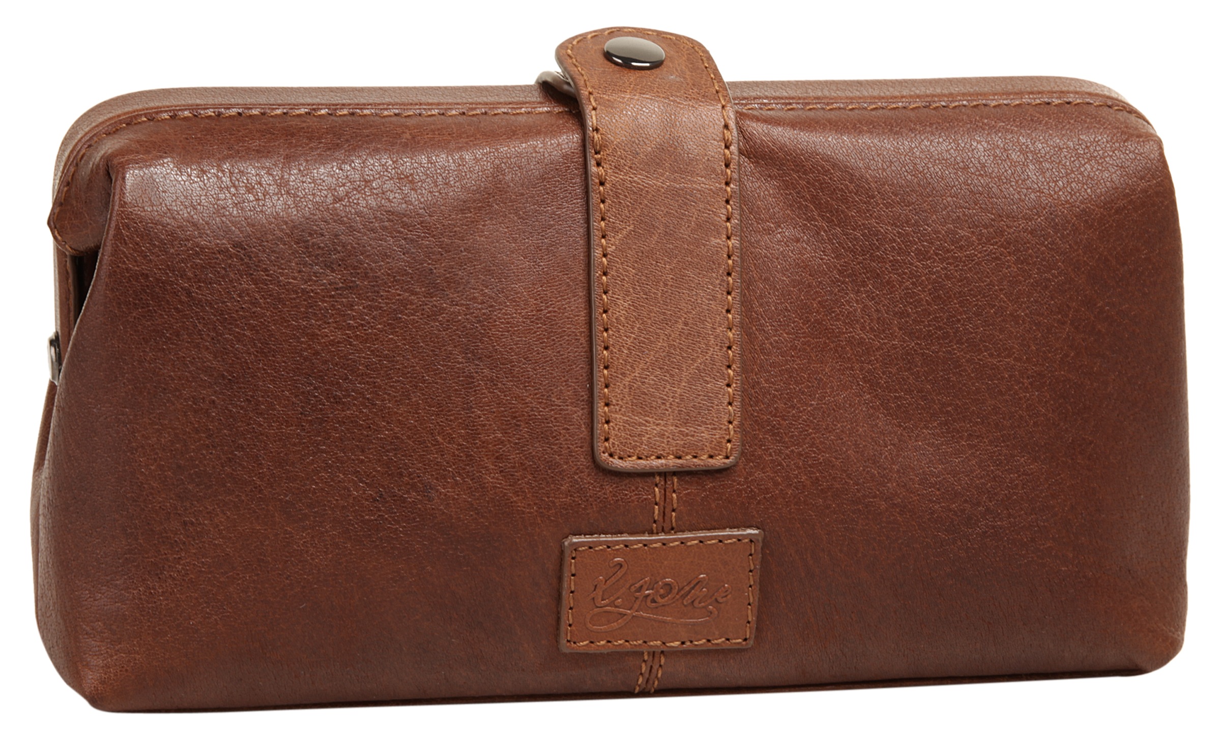 X-Zone Kosmetiktasche, echt Leder