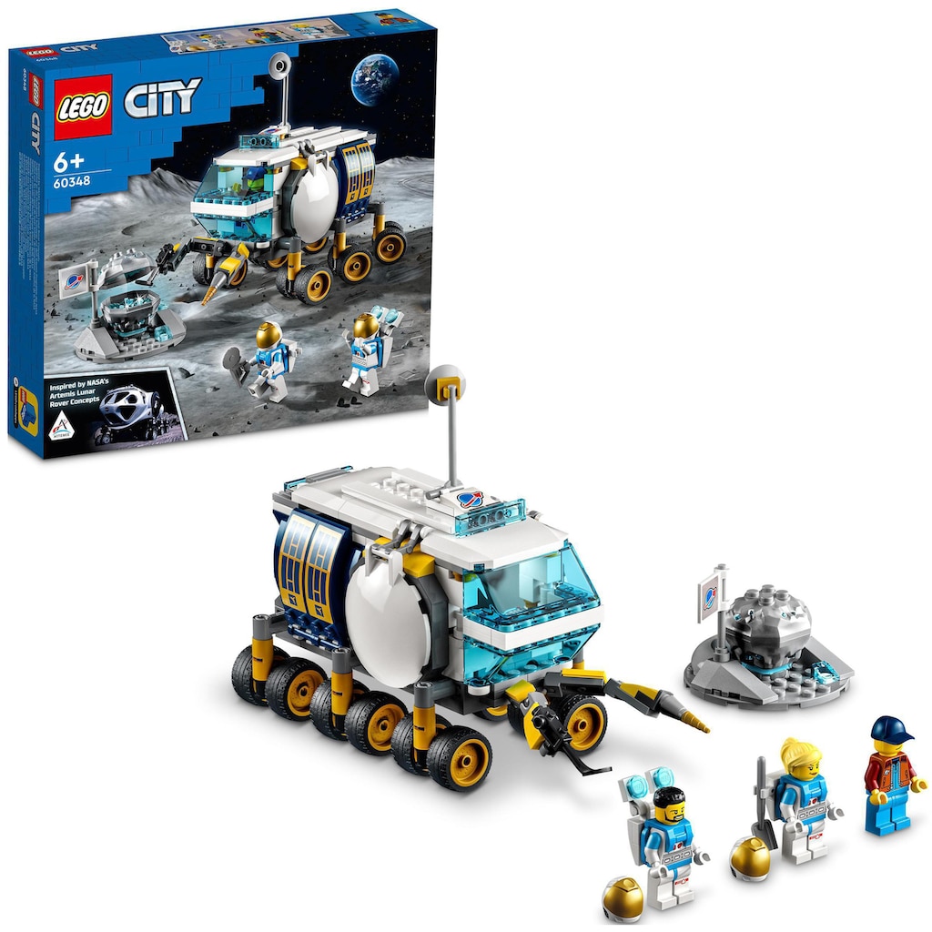 LEGO® Konstruktionsspielsteine »Mond-Rover (60348), LEGO® City«, (275 St.)