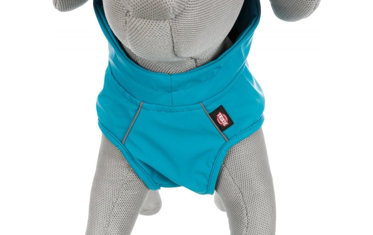 TRIXIE Hunderegenmantel »Regenmantel Vimy, 30 cm, Türkis«, Polyester