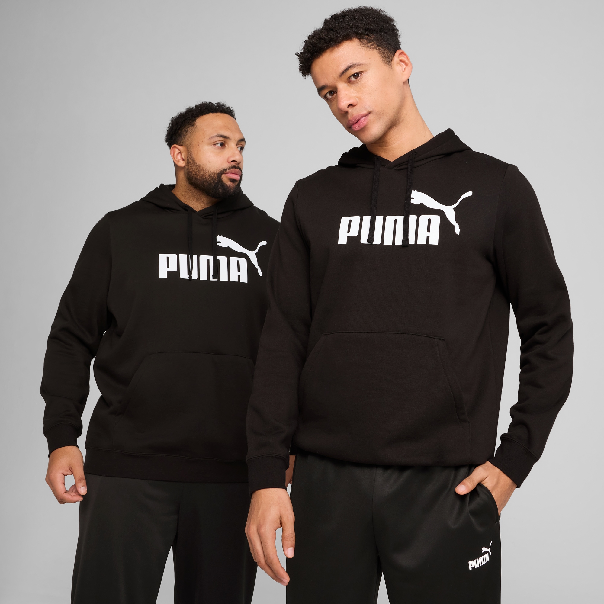 PUMA Kapuzensweatshirt »ESS NO. 1 LOGO HOODIE FL«, mit verstellbarer Kapuze, mit Kängurutasche
