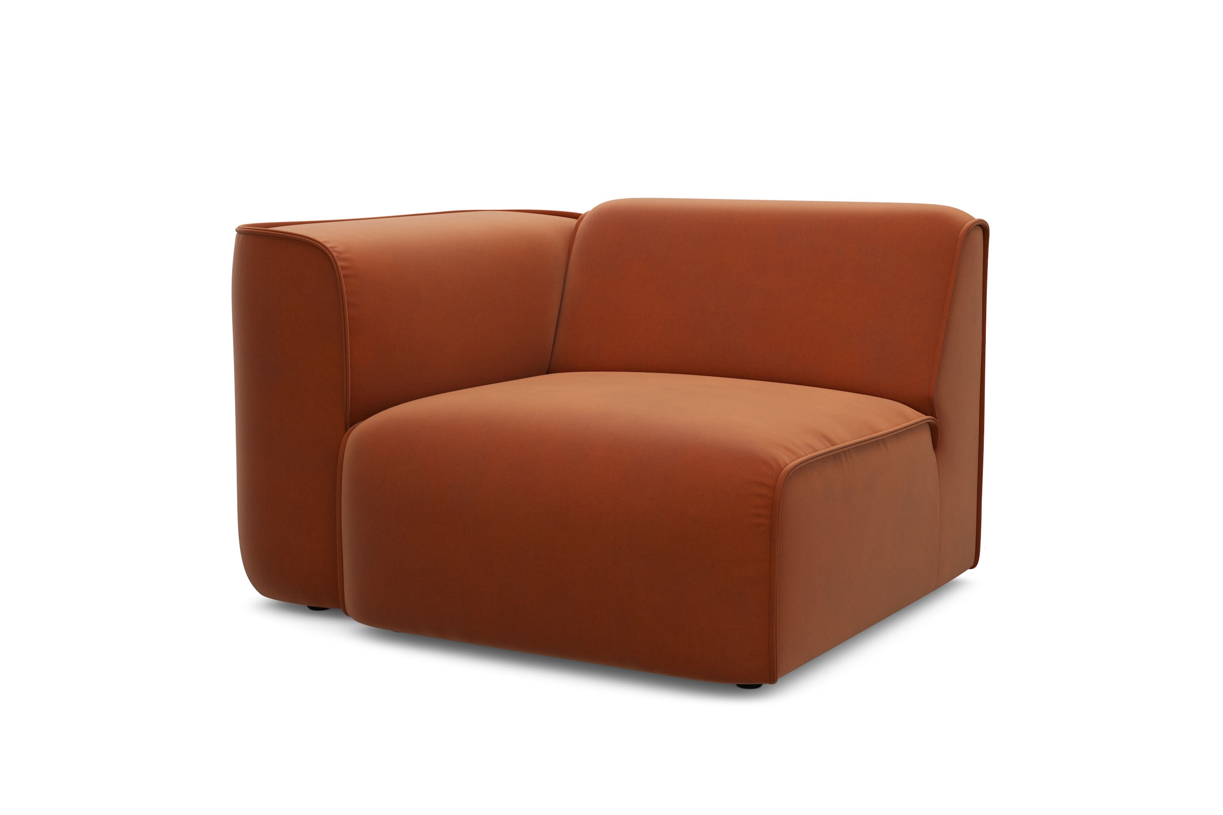 RAUM.ID Sessel »Merid Sofa-Eckelement, Masse B/T/H: 109/97/46 cm«, als Modul oder separat verwendbar, für individuelle Zusammenstellung