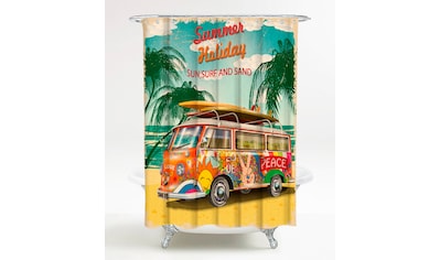 Sanilo Duschvorhang »Summer Bus«, Breite 180 cm, Höhe 200 cm kaufen