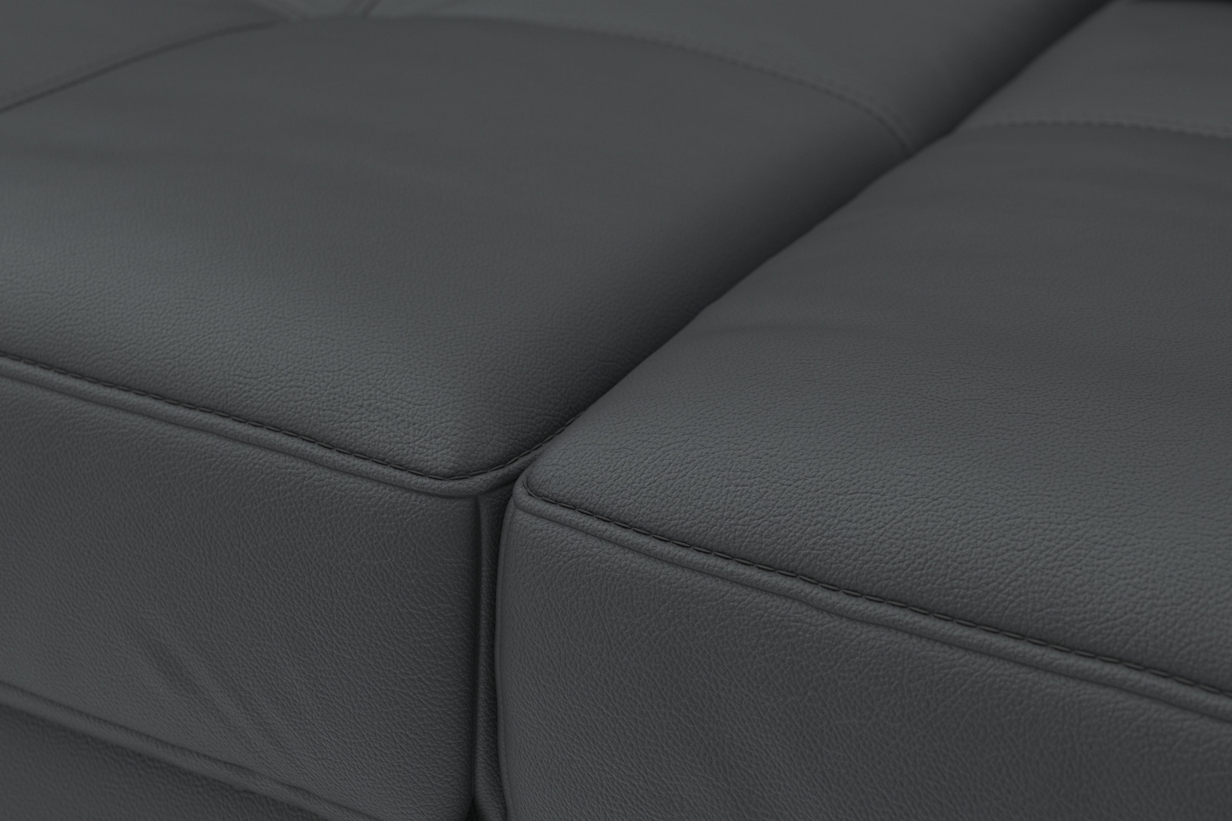 Places of Style Wohnlandschaft »Costello U-Form, mit Sitztiefenverstellung, Armteilverstellung und«, 3 Nierenkissen, optional Bettfunktion und Bettkasten