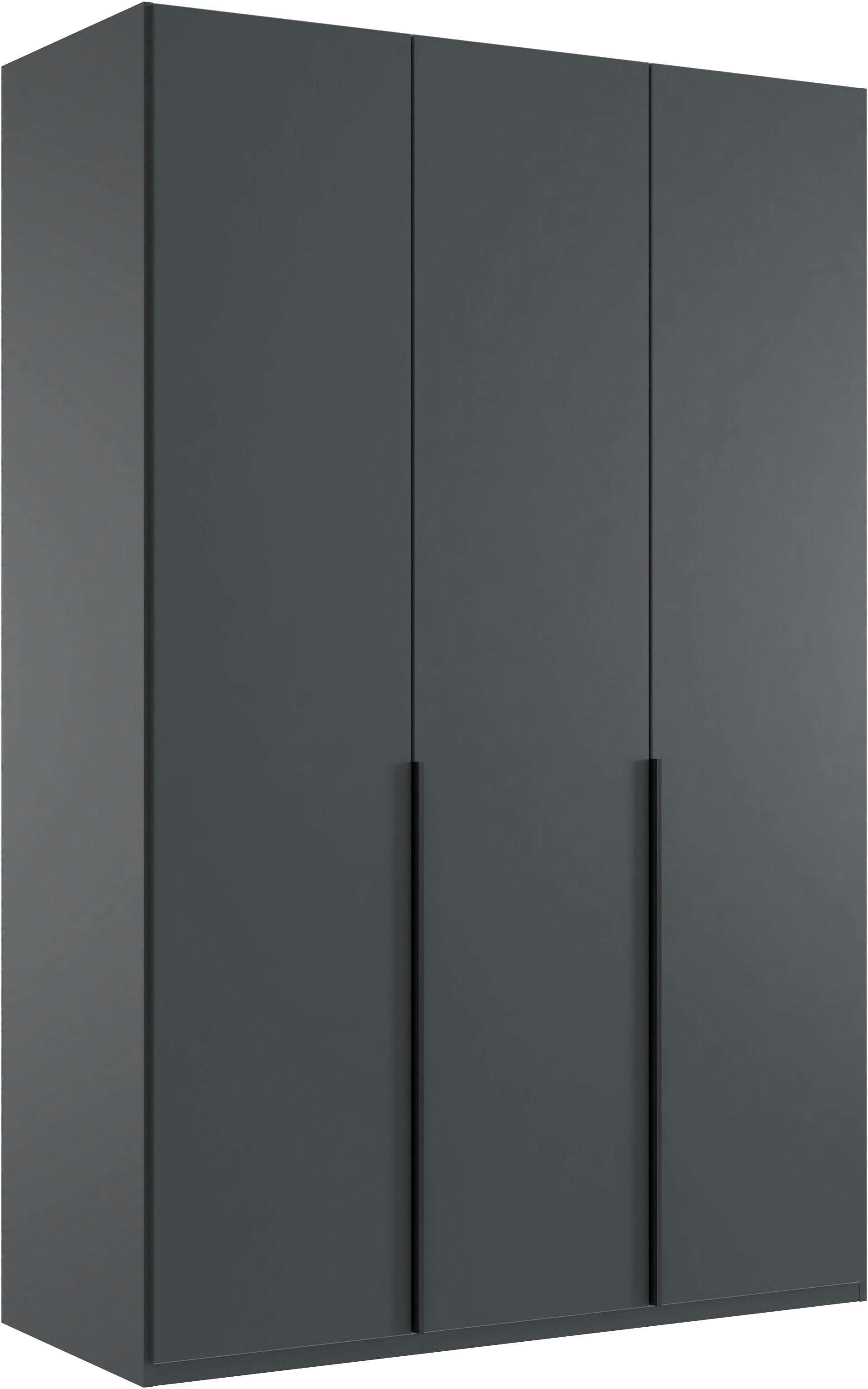 Wimex Kleiderschrank »Mugano,in 5 Breiten,2 Höhen,2 Tiefen, viele Farben, Made in Germany« in Basic oder Premium Ausstattung, mit langen Griffen aus Metall, mit oder ohne Spiegel
