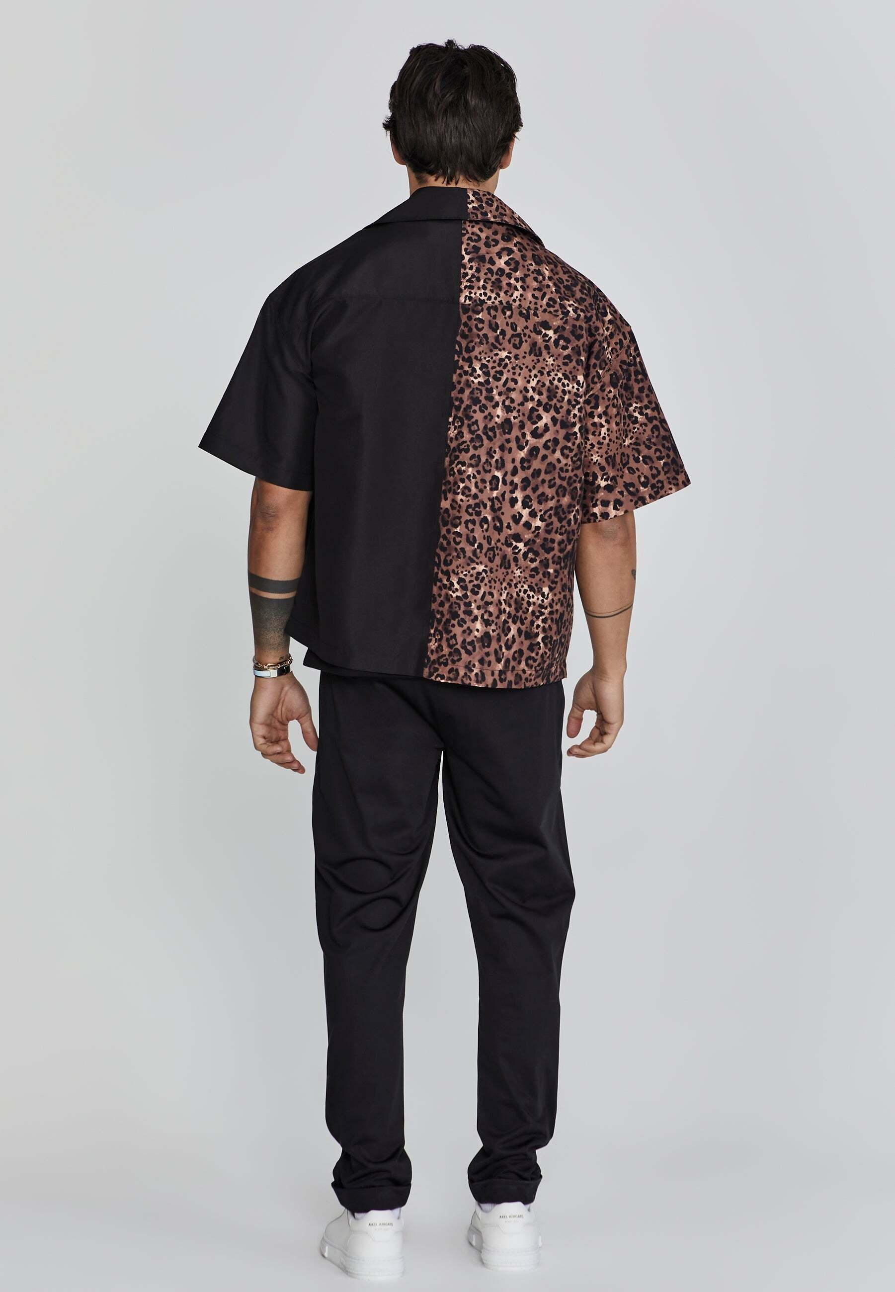 Siksilk Kurzarmhemd »Siksilk Shirt Animal Print Shirt«