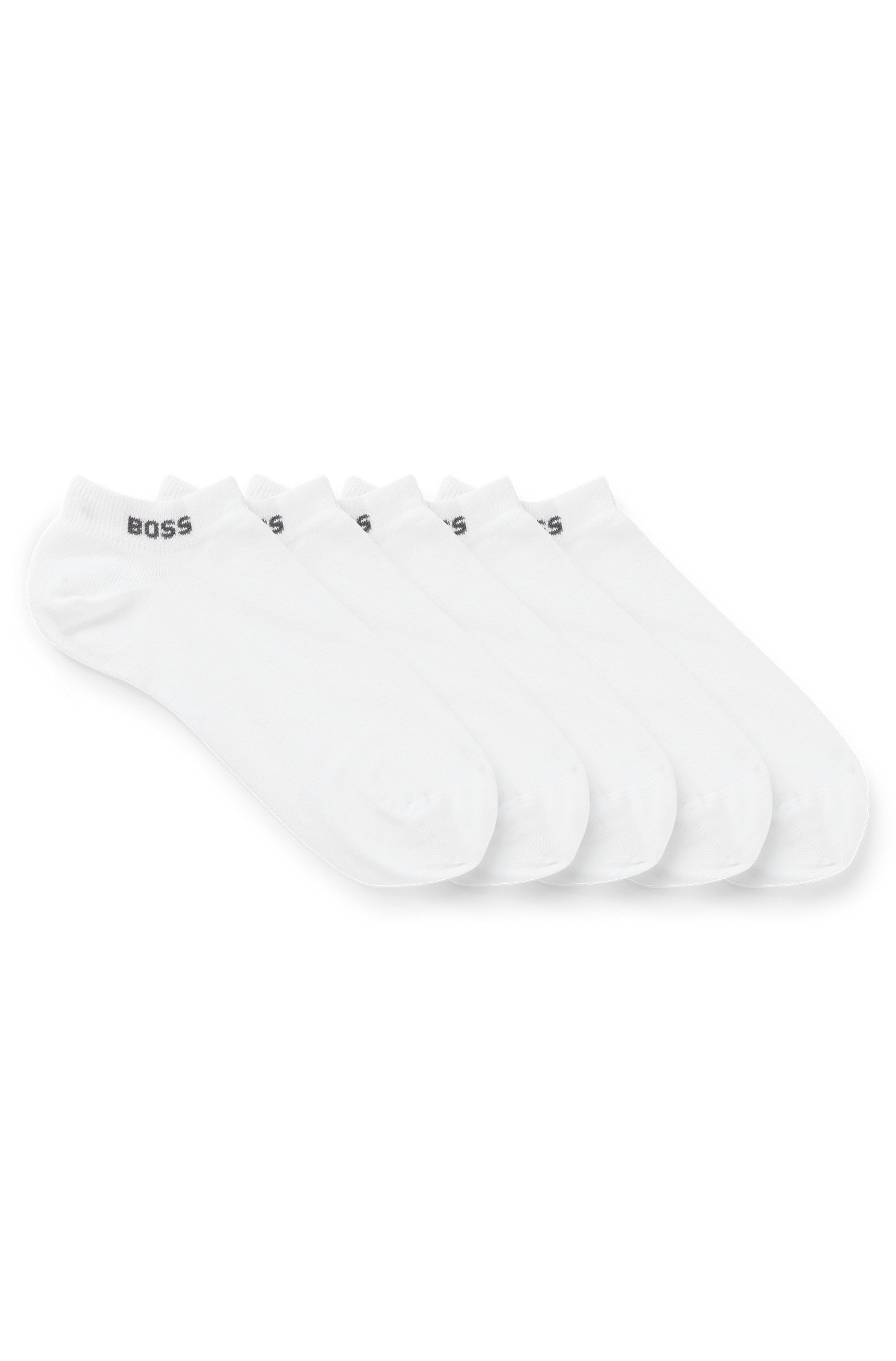 BOSS Sneakersocken »5P AS Logo CC W«, (Packung, 5 Paar, 5er), mit BOSS-Logoschriftzug