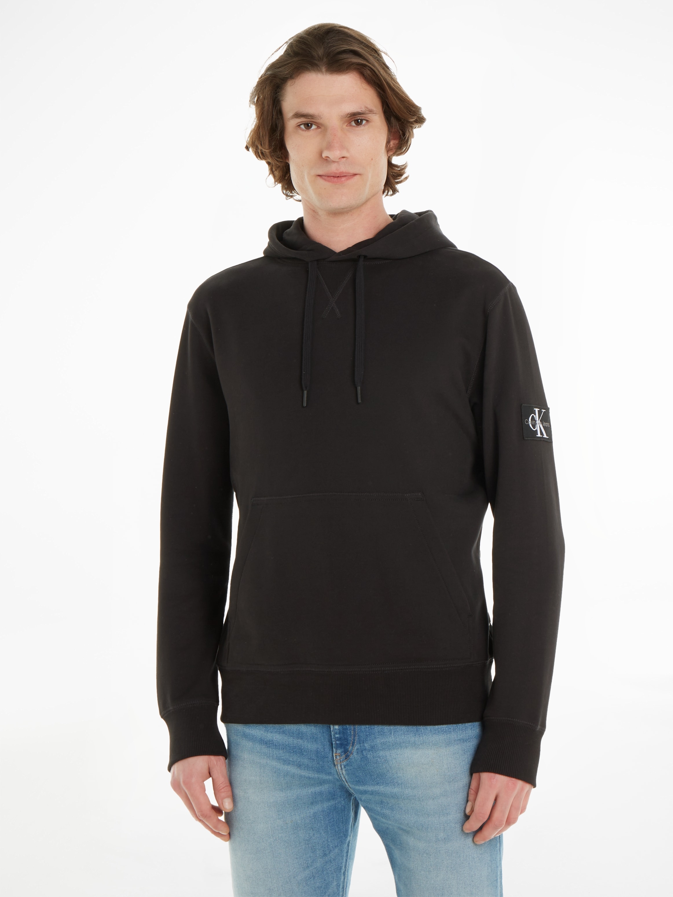 Calvin Klein Jeans Kapuzensweatshirt »BADGE HOODIE«, mit Logopatch
