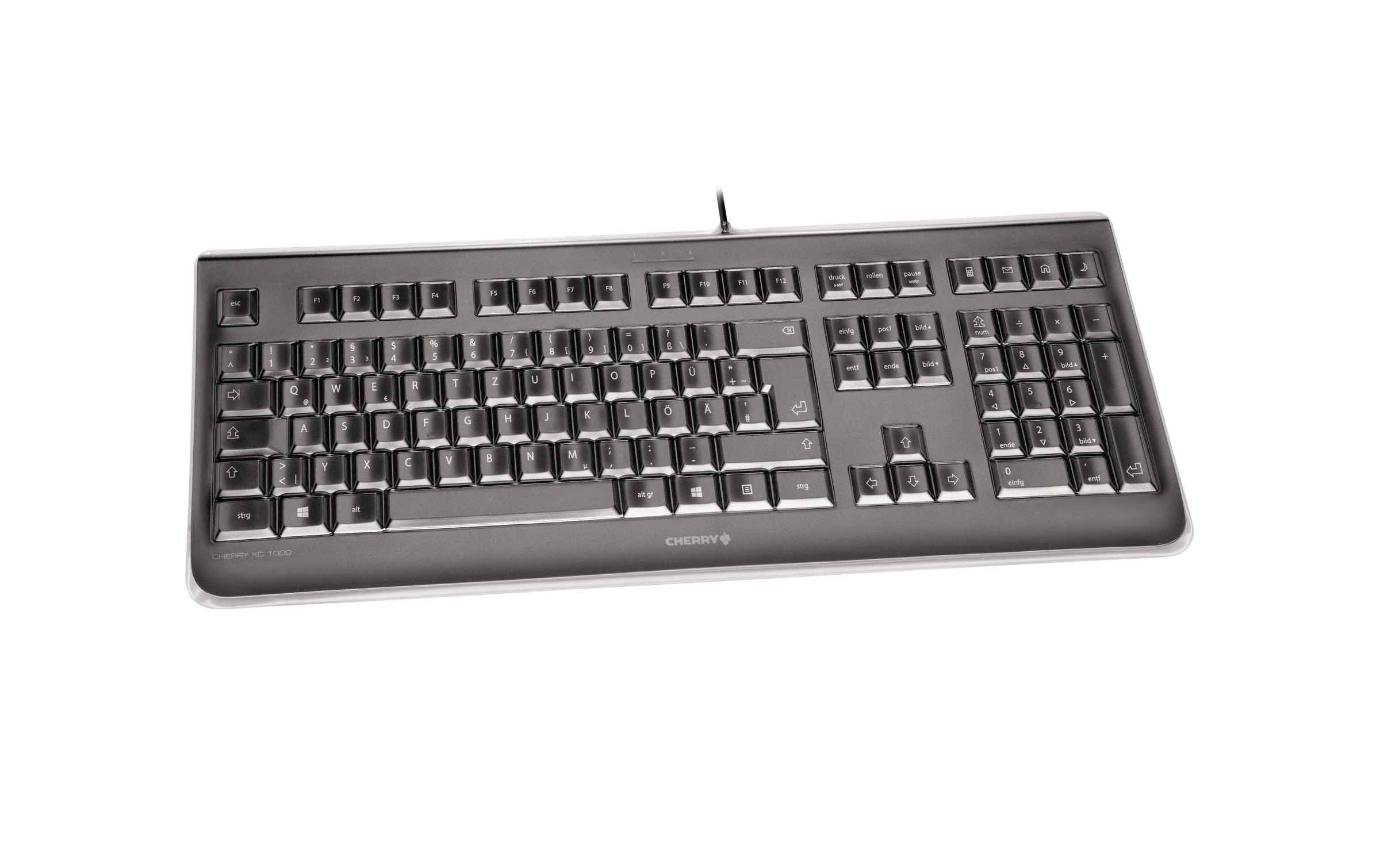 Cherry PC-Tastatur »KC 1068 Schwarz«, (Ziffernblock)
