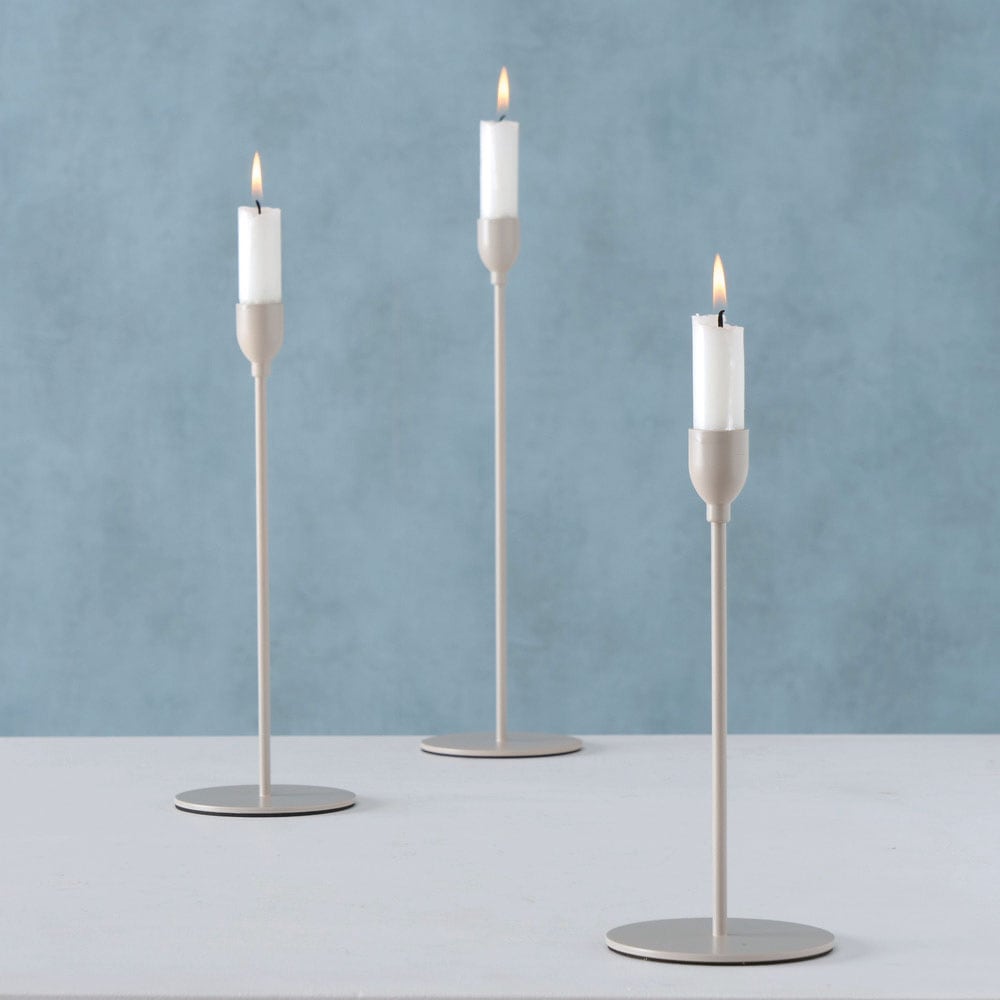 BOLTZE Kerzenhalter »Malte, Weihnachtsdeko«, (Set, 3 St.), aus Eisen, in  unterschiedlichen Höhen online kaufen | Jelmoli-Versand