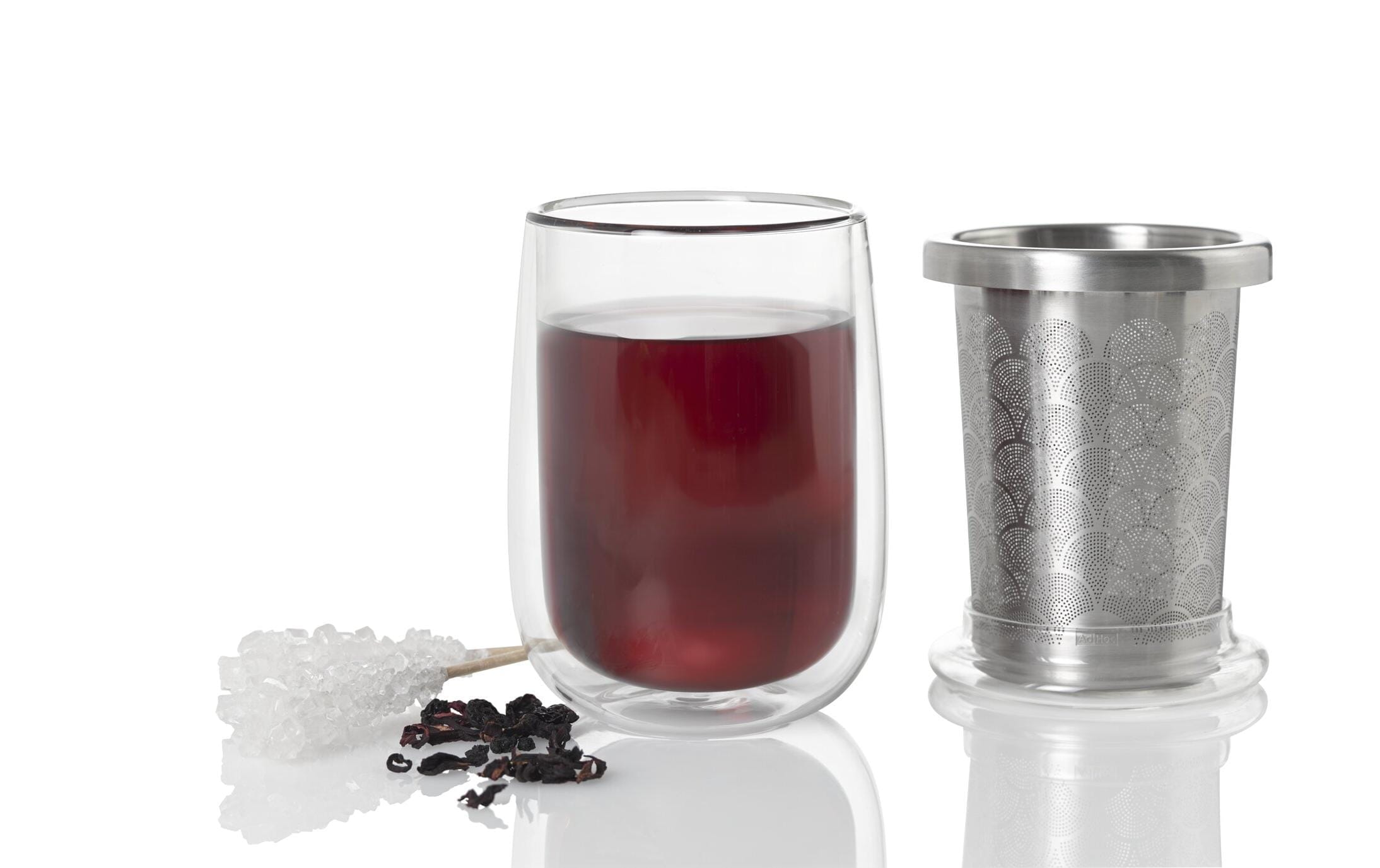 AdHoc Teesieb »Fusion Glass 400 ml, 1 Stück«