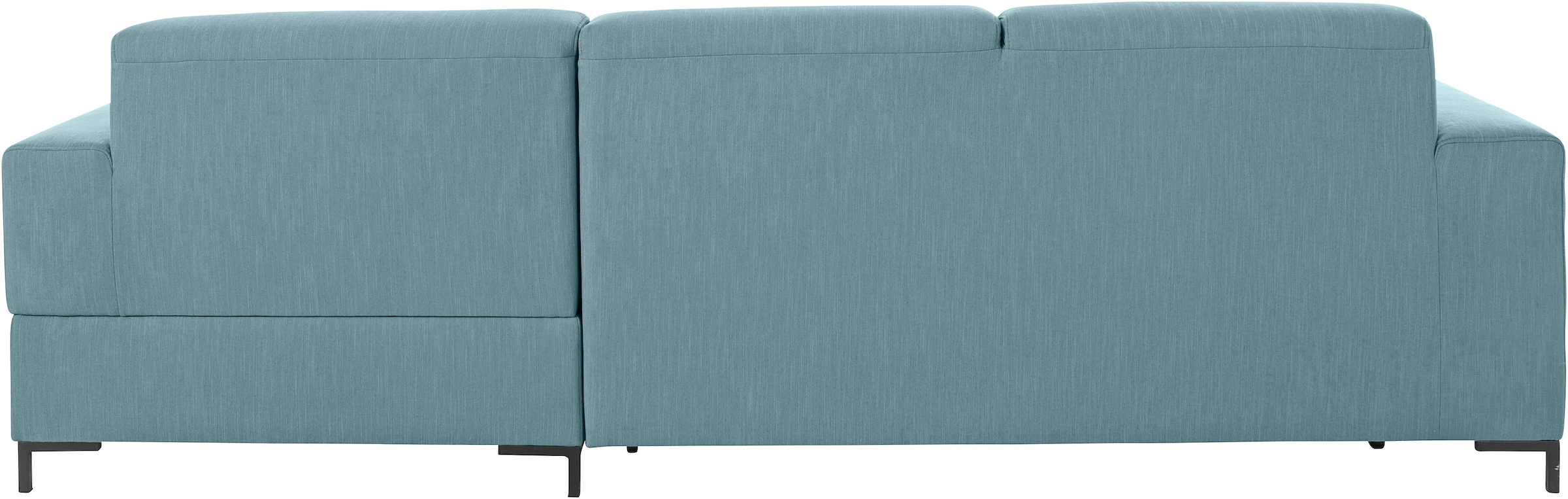 GOODproduct Ecksofa »Grazzo L-Form«, hochwertige Stoffe aus recyceltem Material, Steppung im Sitzbereich