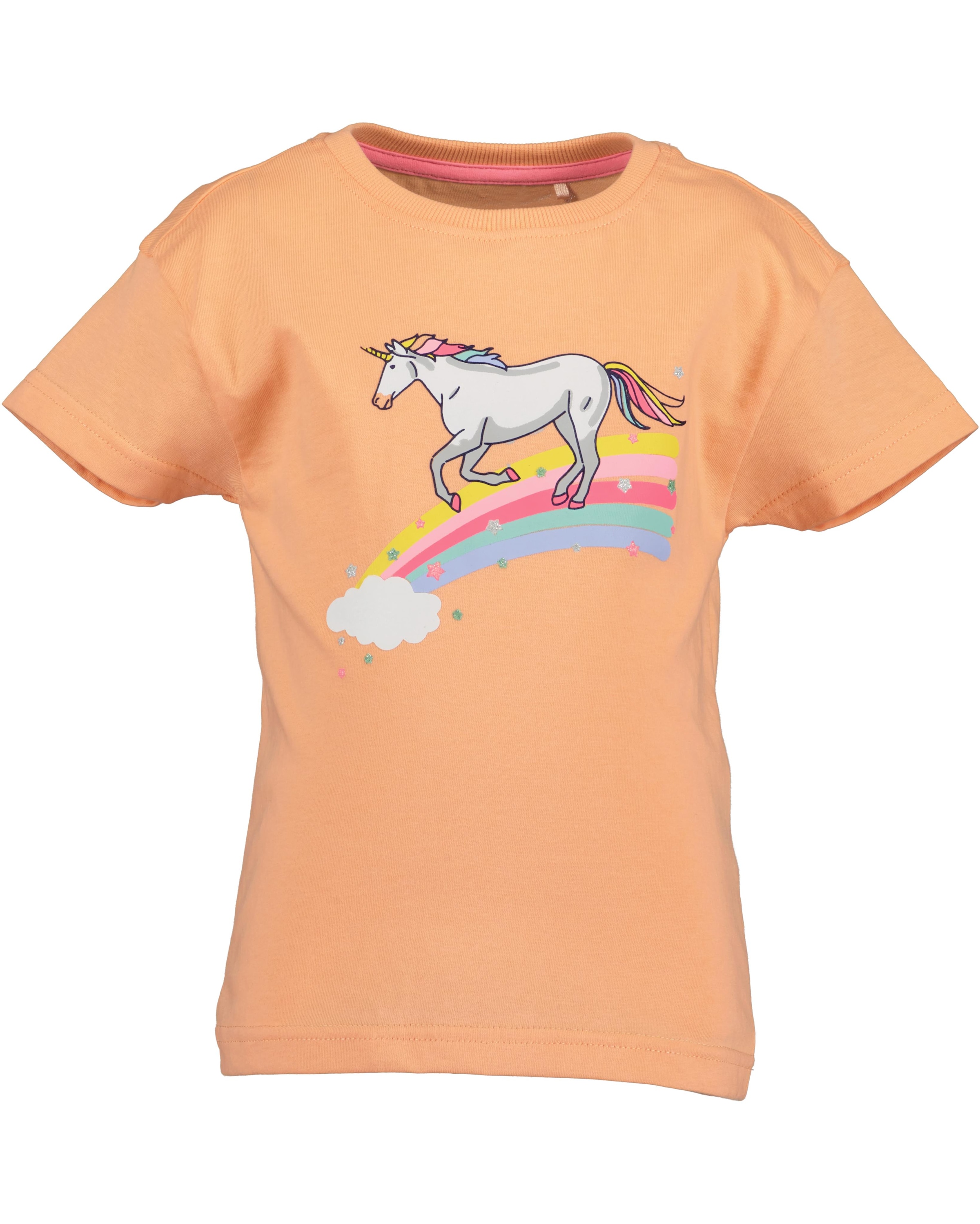 Blue Seven Kurzarmshirt, (Packung, 2 tlg.), mit süssen Einhorn-Drucken