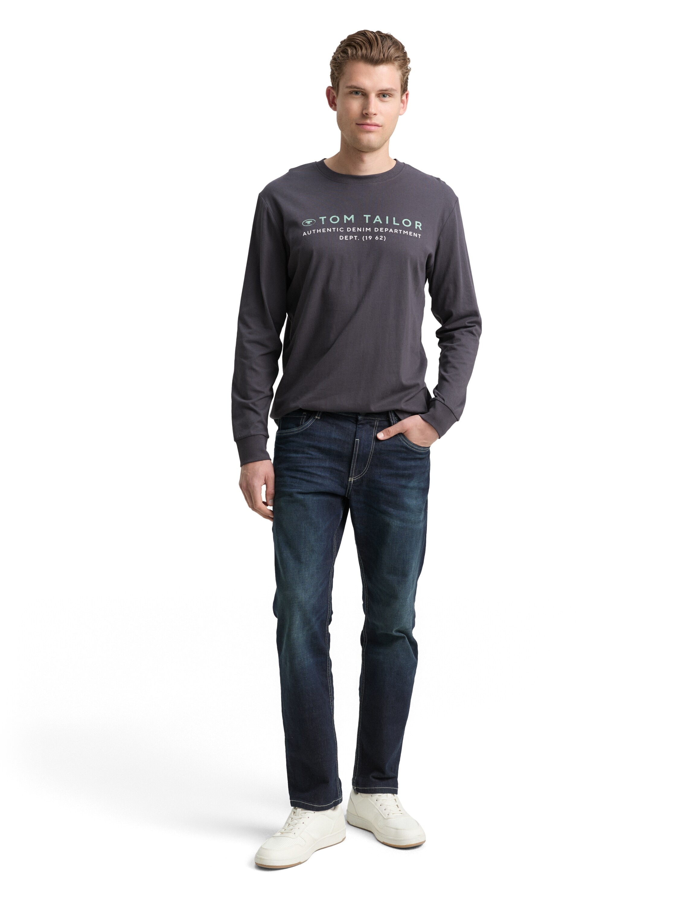 TOM TAILOR Langarmshirt, mit Logo Print