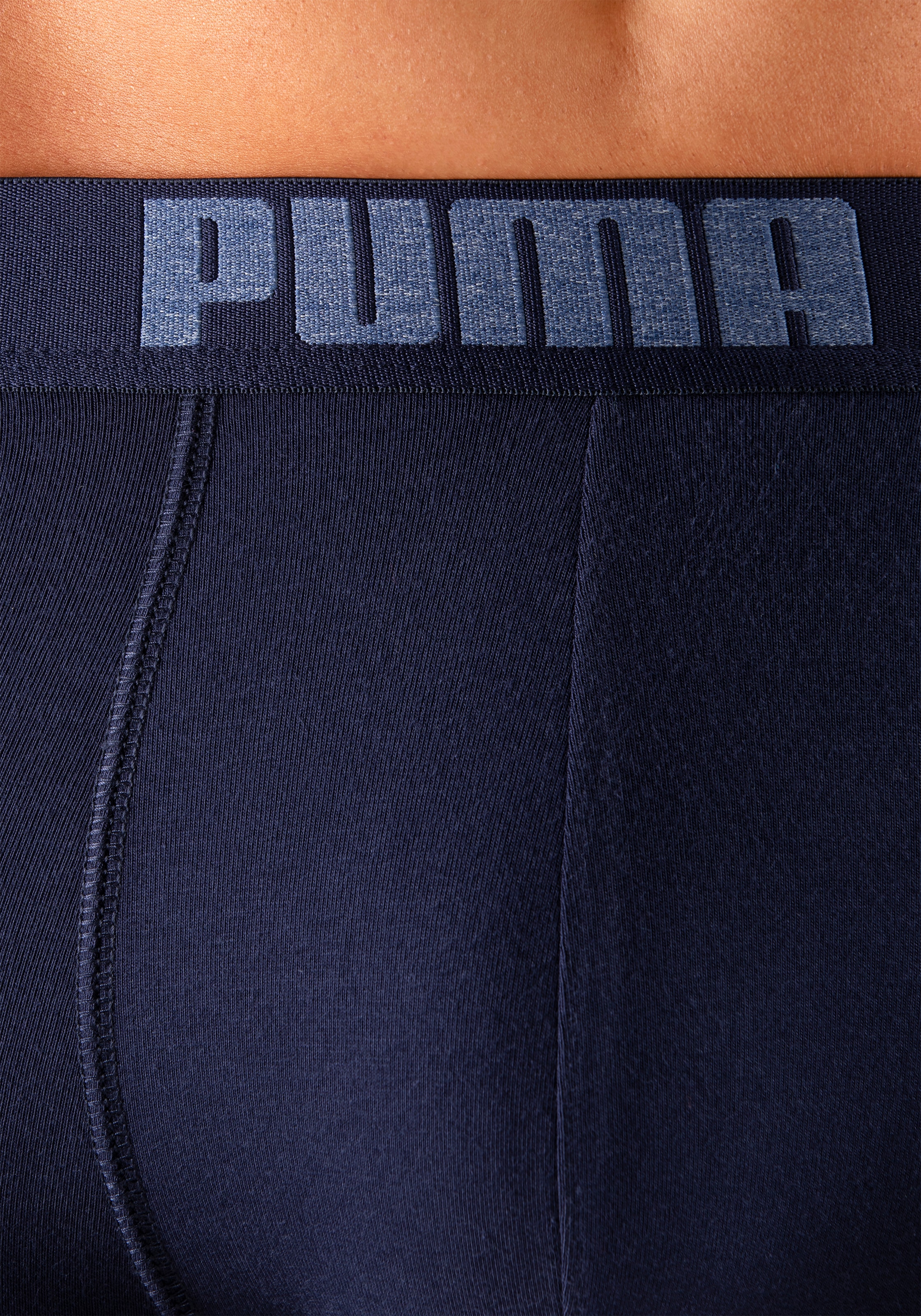 PUMA Boxer, (Packung, 2er-Pack), mit Logo Webbund