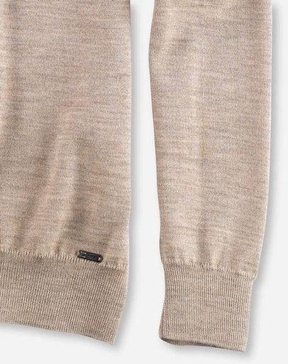 OLYMP V-Ausschnitt-Pullover »OLYMP Strick Casual«, klassischer Strickpullover