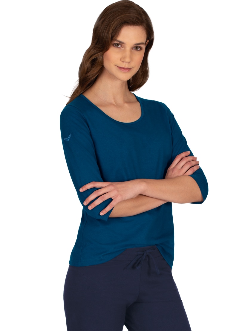 online Arm aus Biobaumwolle« »TRIGEMA T-Shirt Trigema bei Schweiz 3/4 bestellen Jelmoli-Versand Shirt